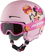 Зимний шлем с маской Alpina 2021-22 Zupo Disney Set Minnie