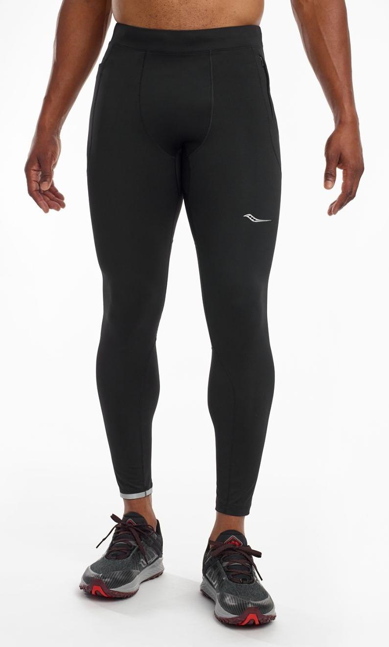 Тайтсы беговые трик муж Saucony Bell Lap Tight Black