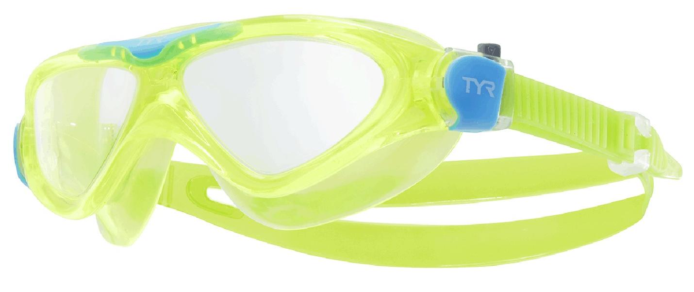 Полумаска для плавания TYR Rogue Swim Mask Youth Зеленый