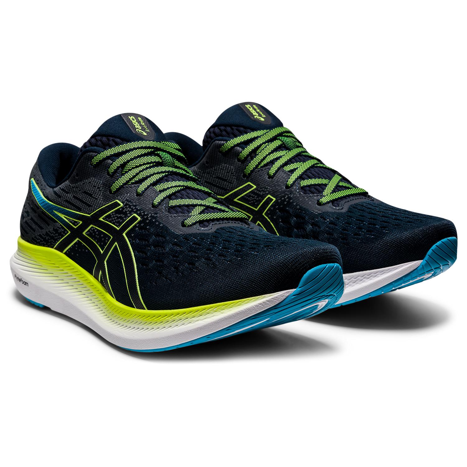 Asics Evoride 2 French Blue Hazard Green