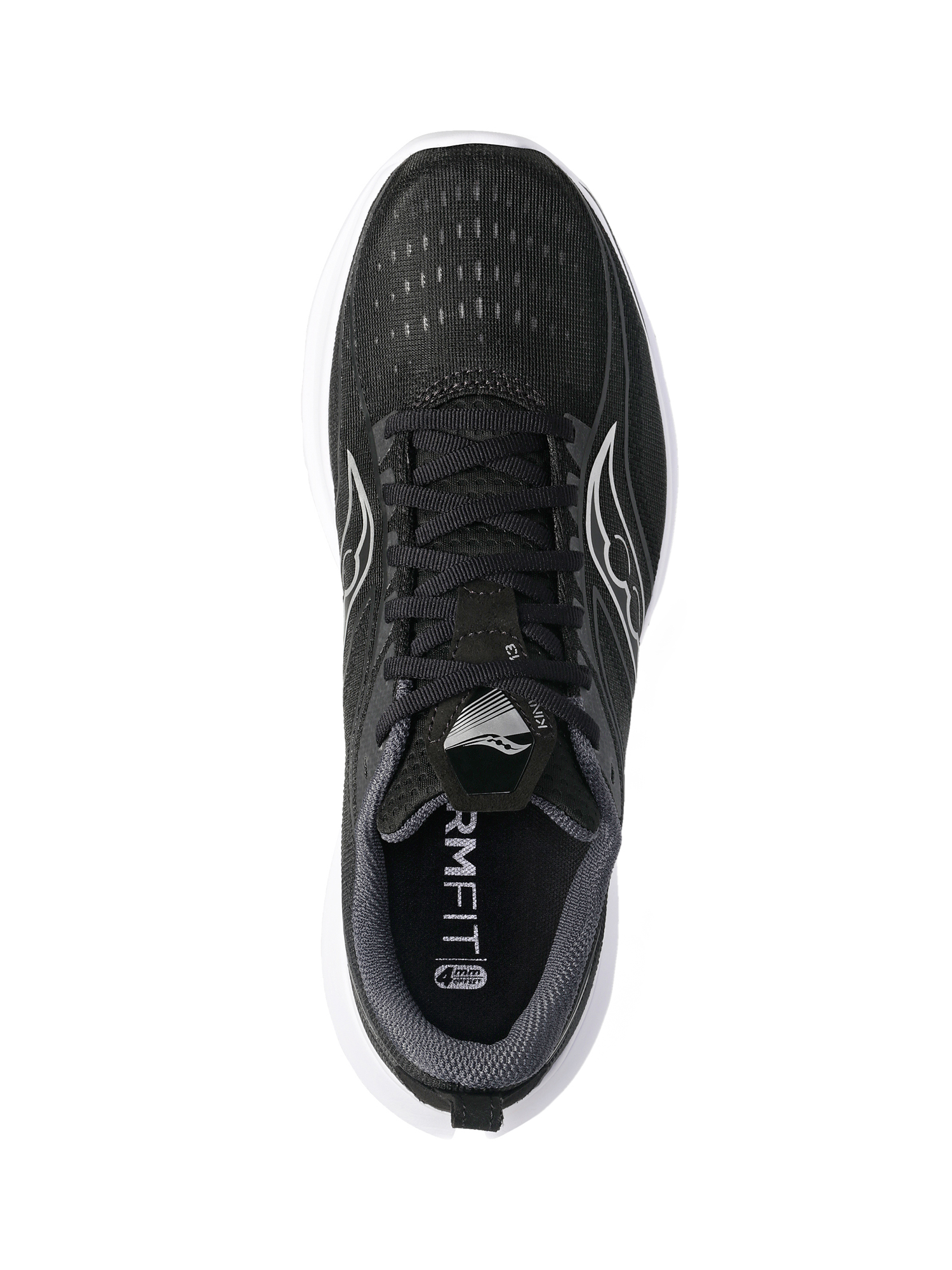 Saucony Kinvara 13 Black Silver 6990