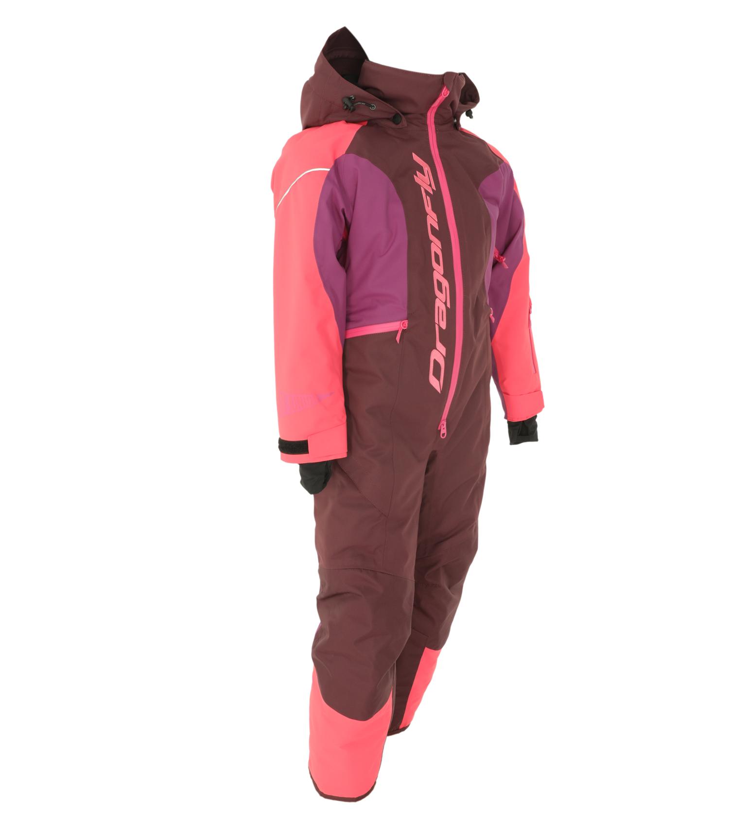 Комбинезон сноубордический детский Dragonfly Gravity Junior Purple/Brown