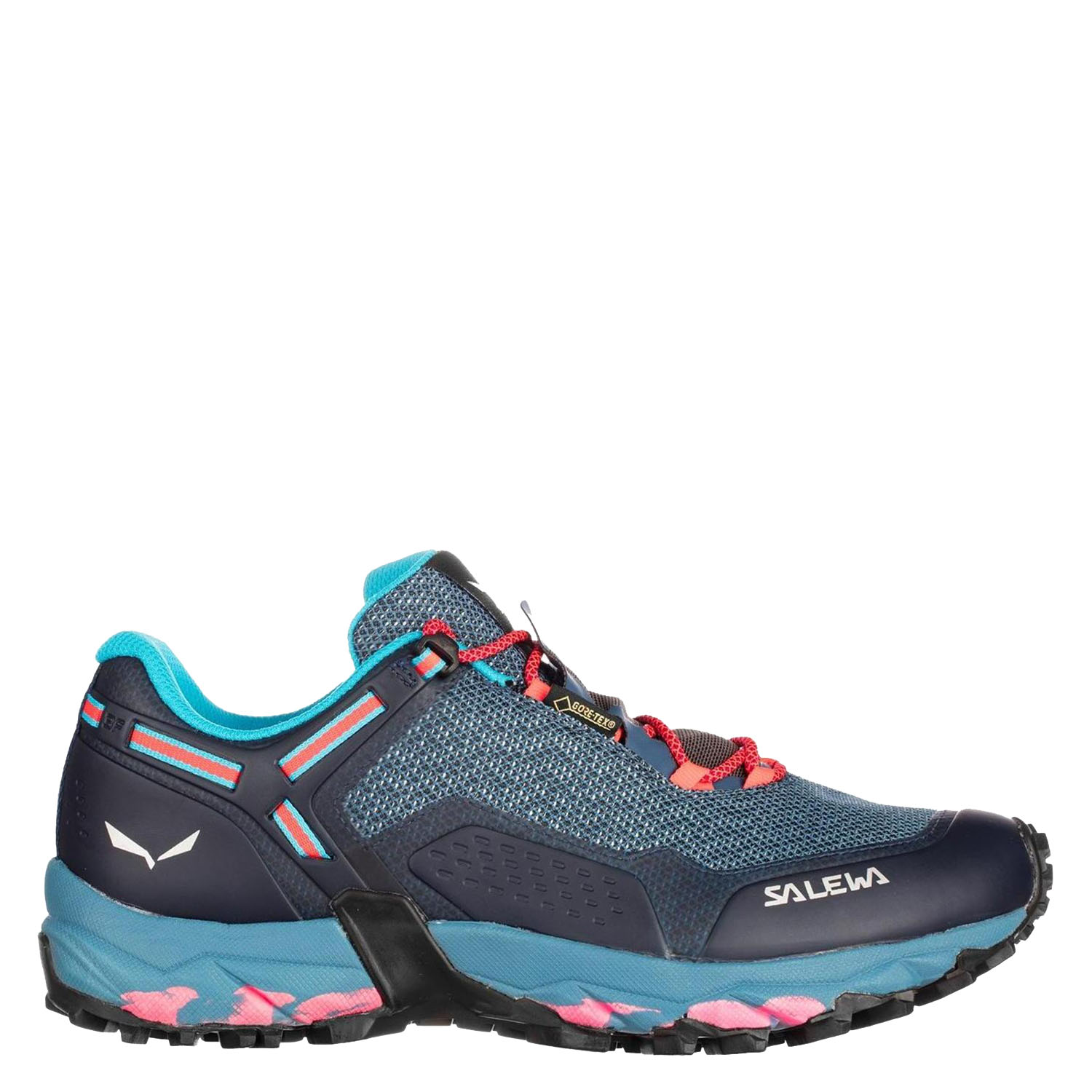 Ботинки Salewa Speed Beat Gore-Tex Woman's Patriot Blue/Fluo Coral