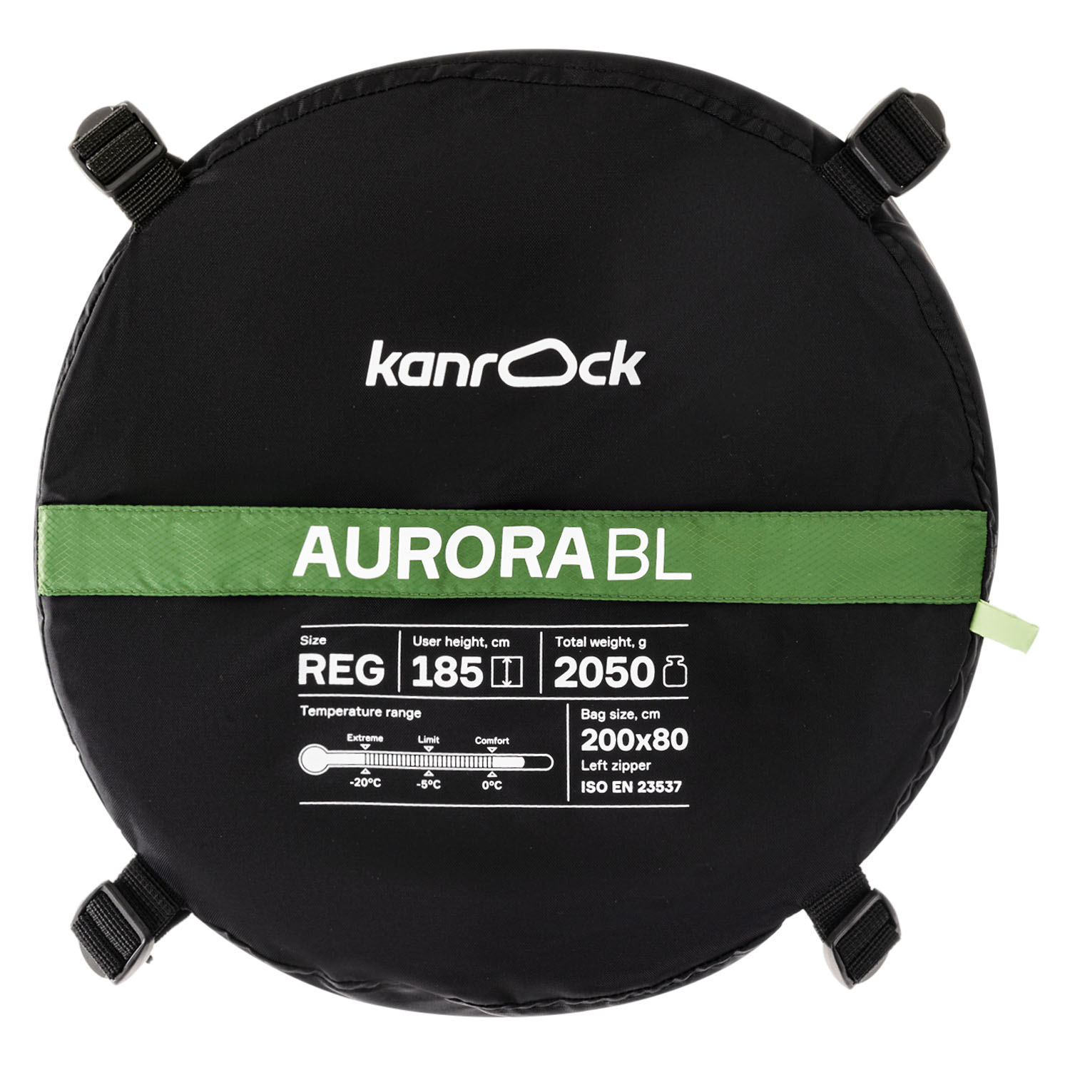 Спальник Kanrock Aurora BL Regular Green