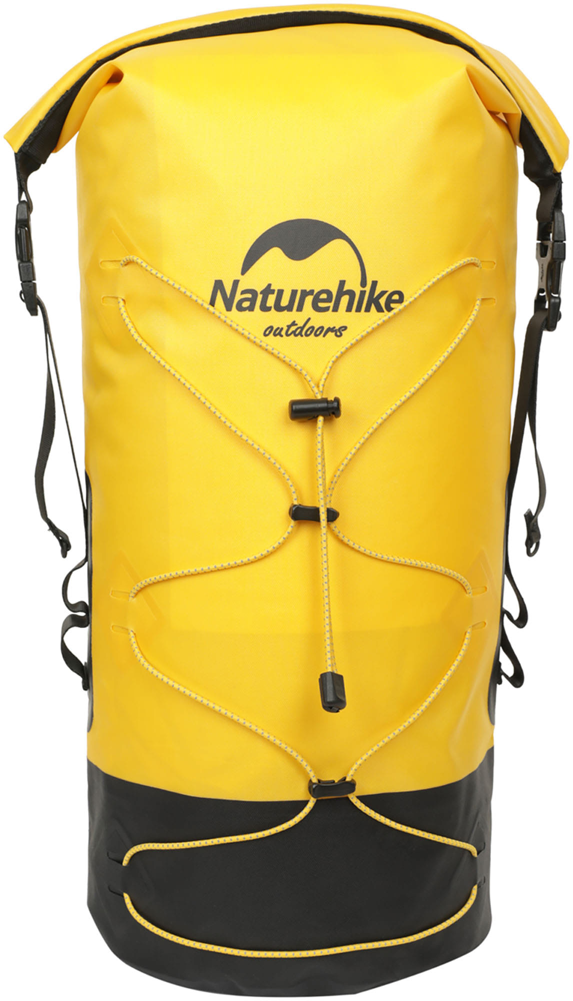 Герморюкзак Naturehike TB03-shimmer-TPU wet and dry separation waterproof bag 20L without shoes Lemon Yellow