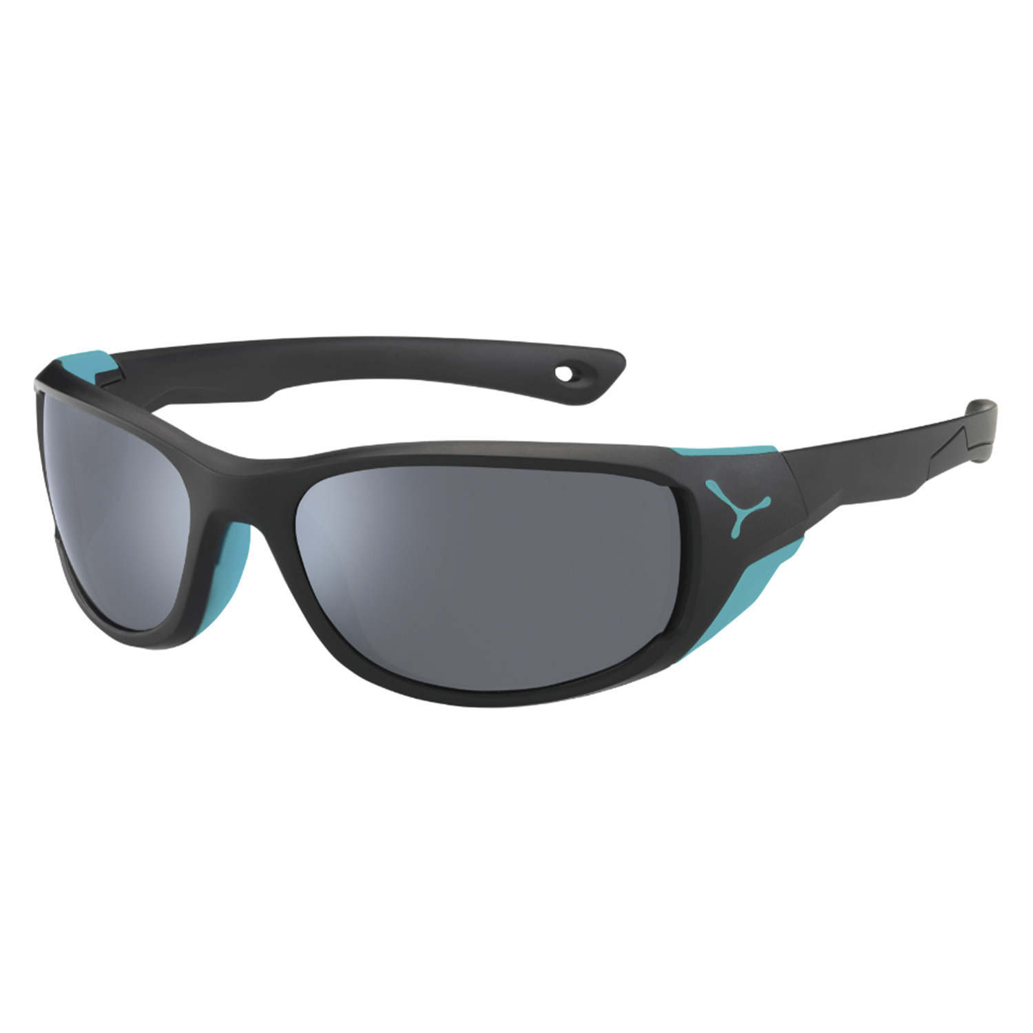 Очки солнцезащитные CEBE Jorasses M Black Turquoise-Zone Polarized Grey/Silver