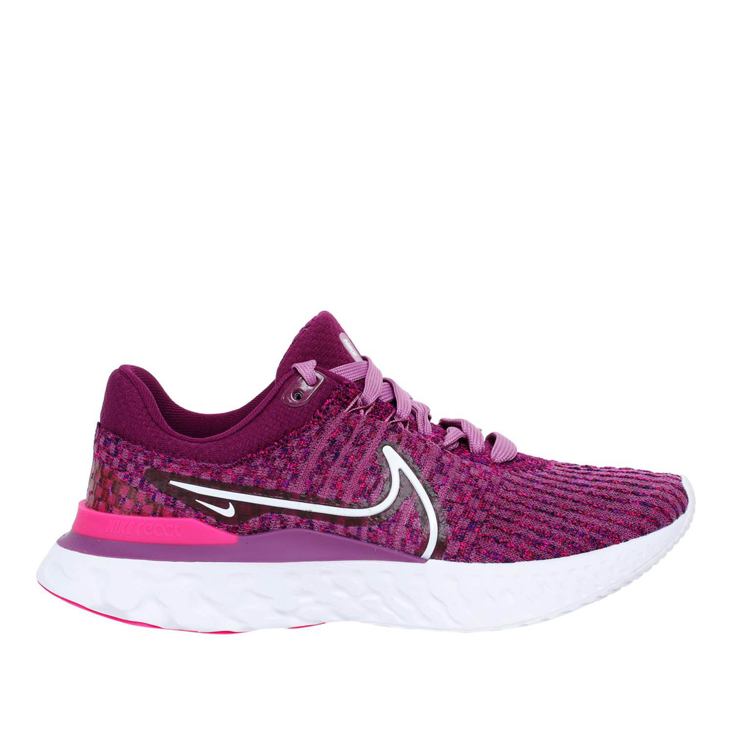 Беговые кроссовки Nike React Infinity Run Fk 3 W Light Bordeaux/White –  купить по цене 10990 руб, магазин «Кант»