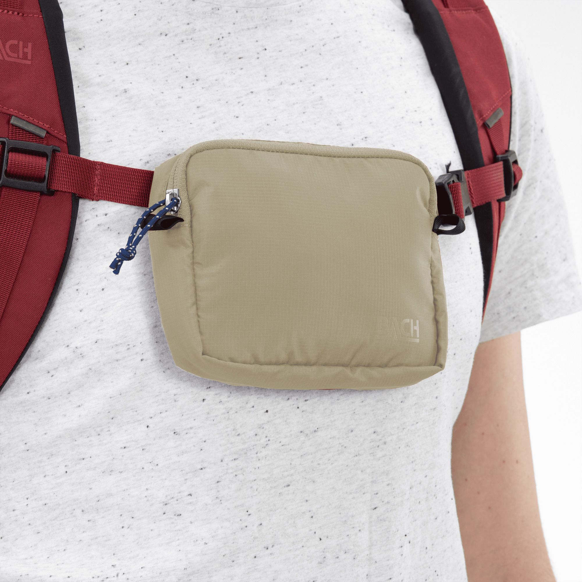 Сумка на плечо BACH Pocket Chest Padded (S) Sand Beige