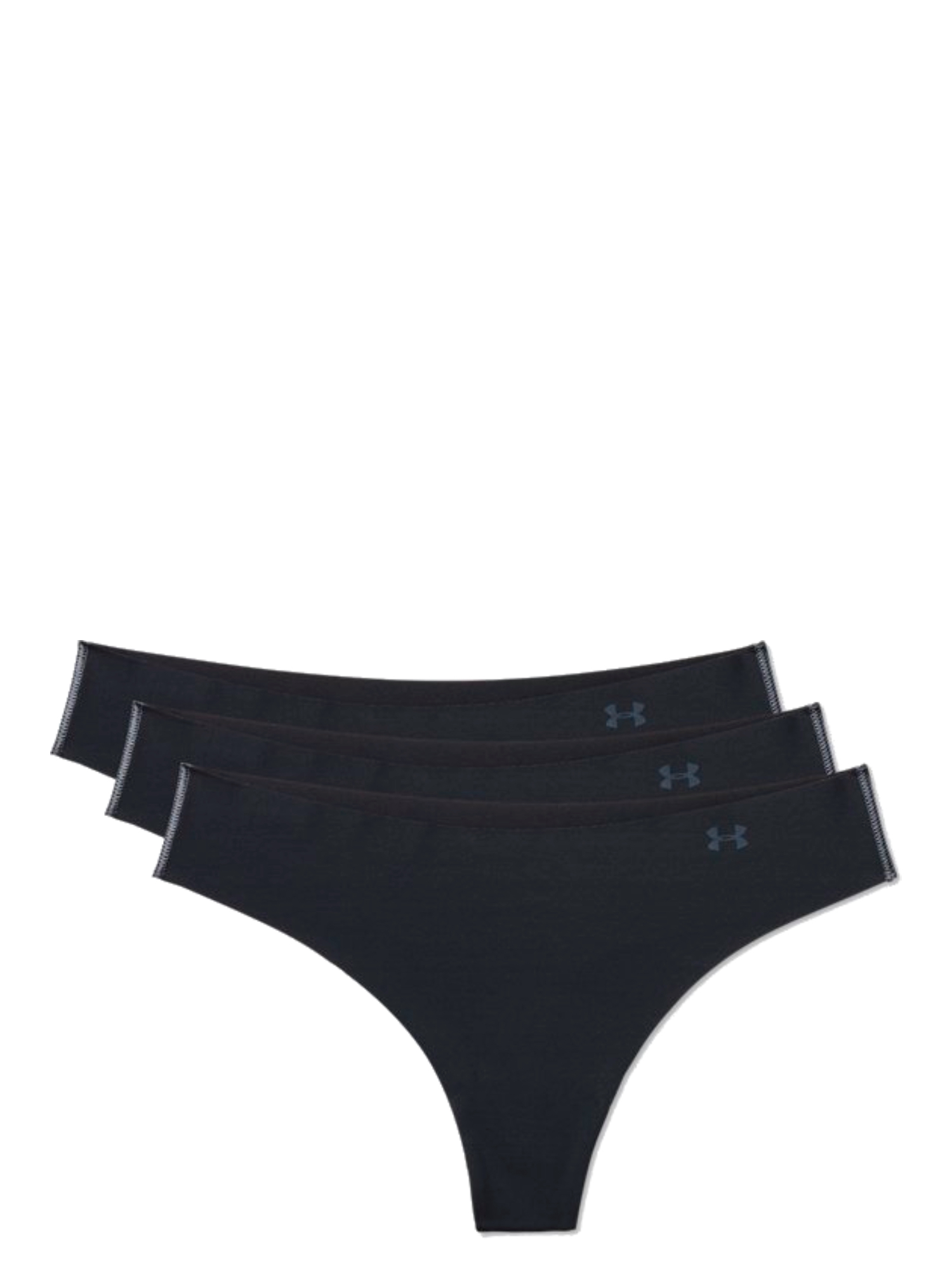 Panties Under Armour W Ps Thong 3 Pack Print Blue/ Mineral Blue/ Midnight  Navy