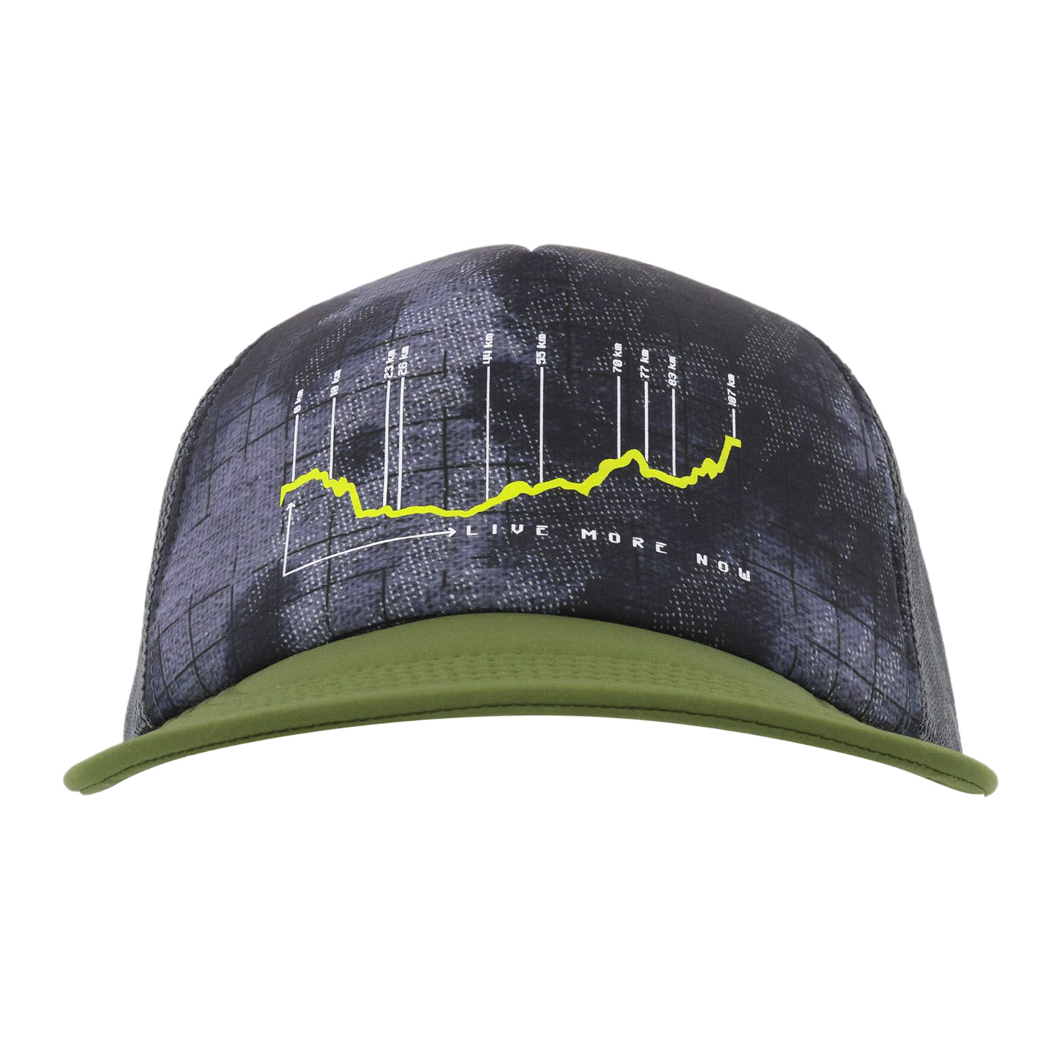 Кепка Buff Explore Trucker Bonsy Graphite