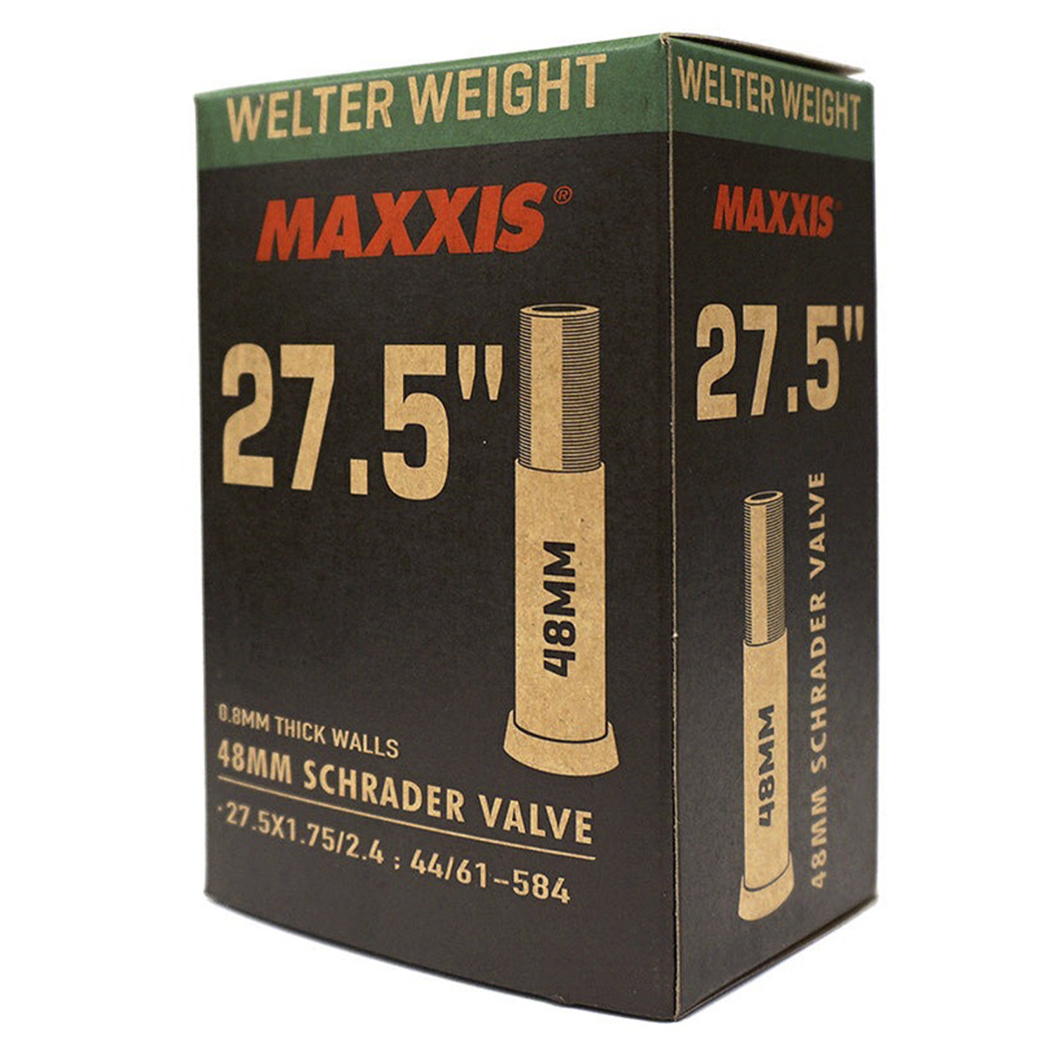 Велокамера Maxxis Welter Weight 27.5X1.75/2.4 Автониппель 48 мм