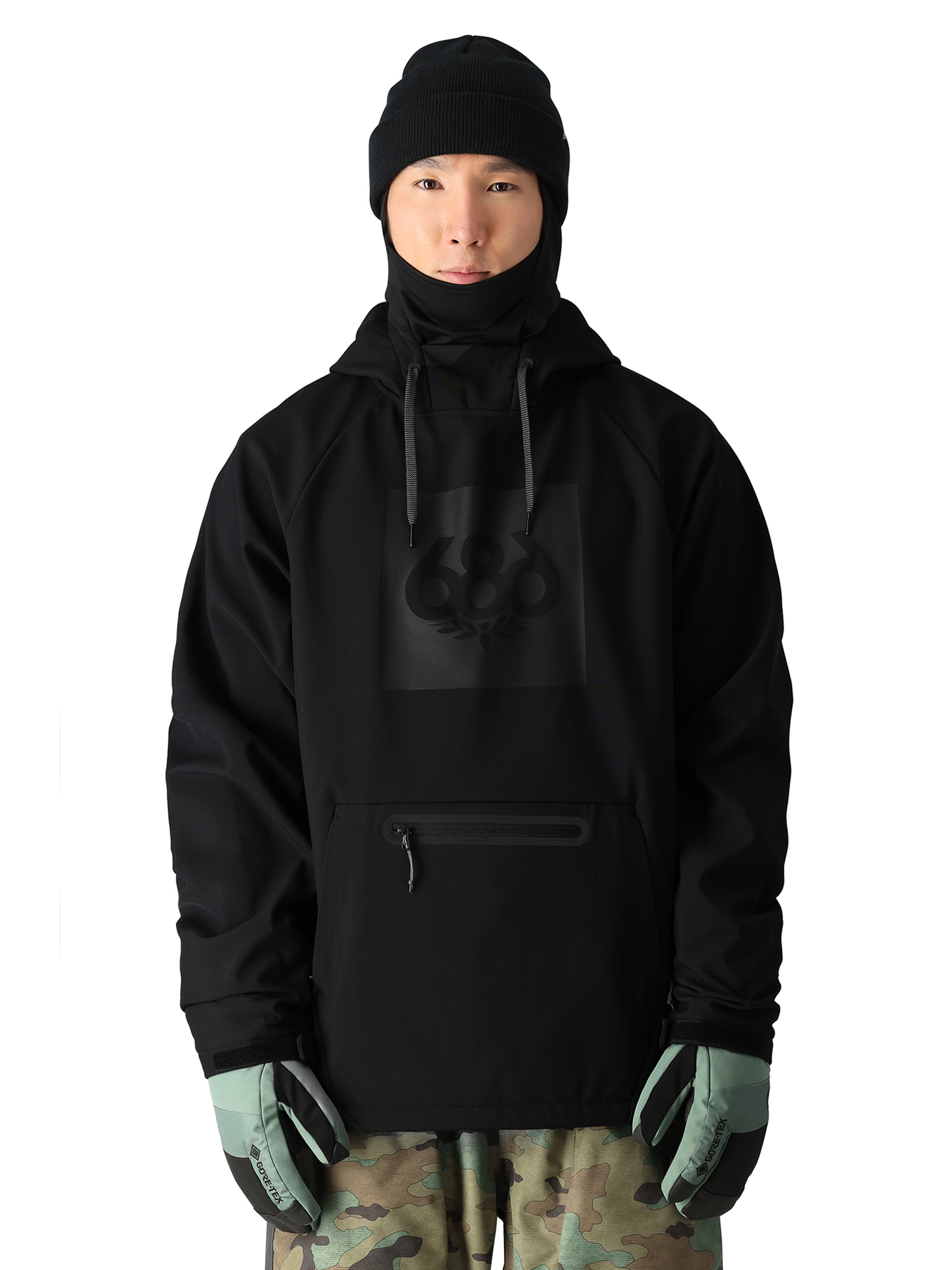 Куртка-анораксноубордическая686WaterproofBlack