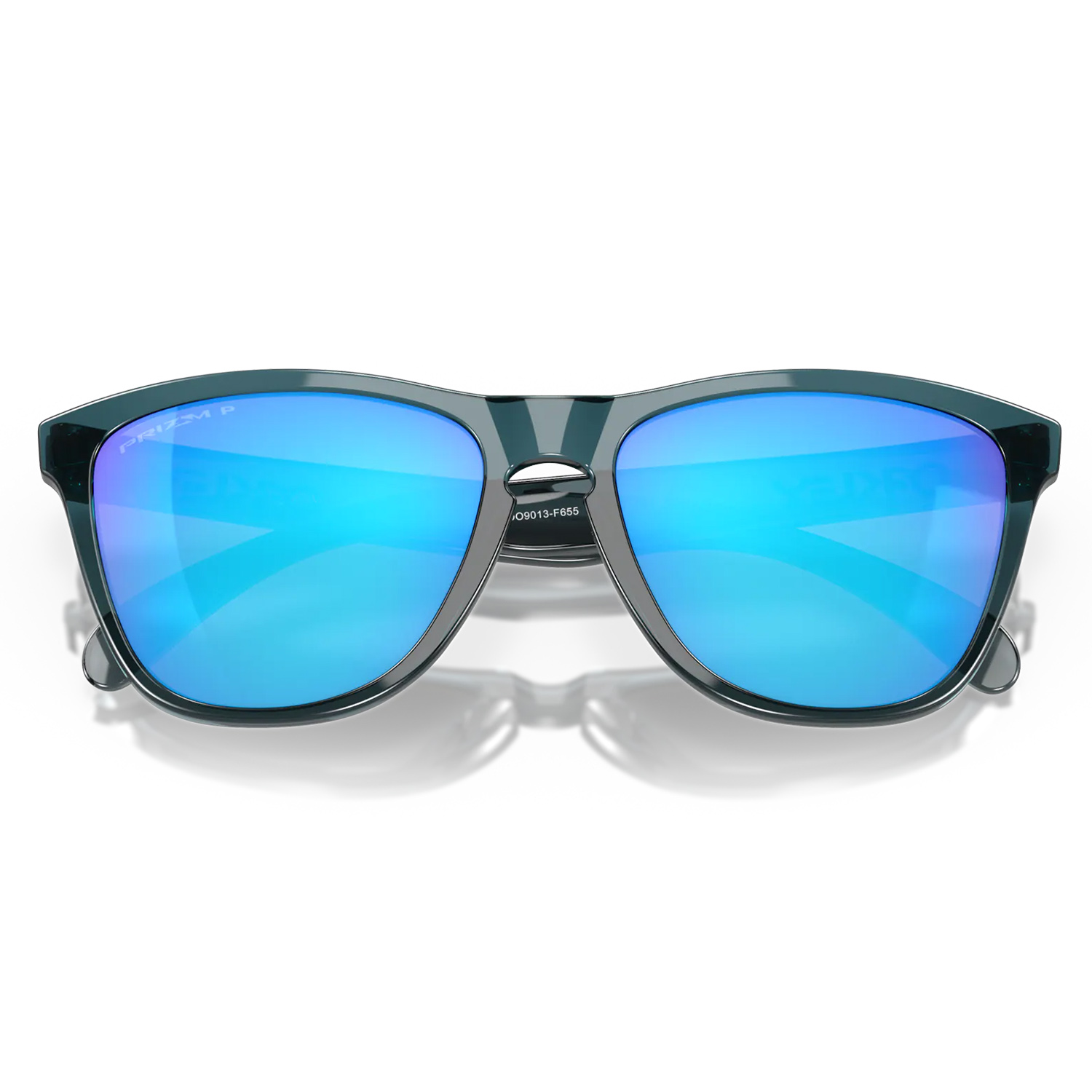 Очки солнцезащитные Oakley Frogskins Crystal Black/Prizm Sapphire Iridium Polarized