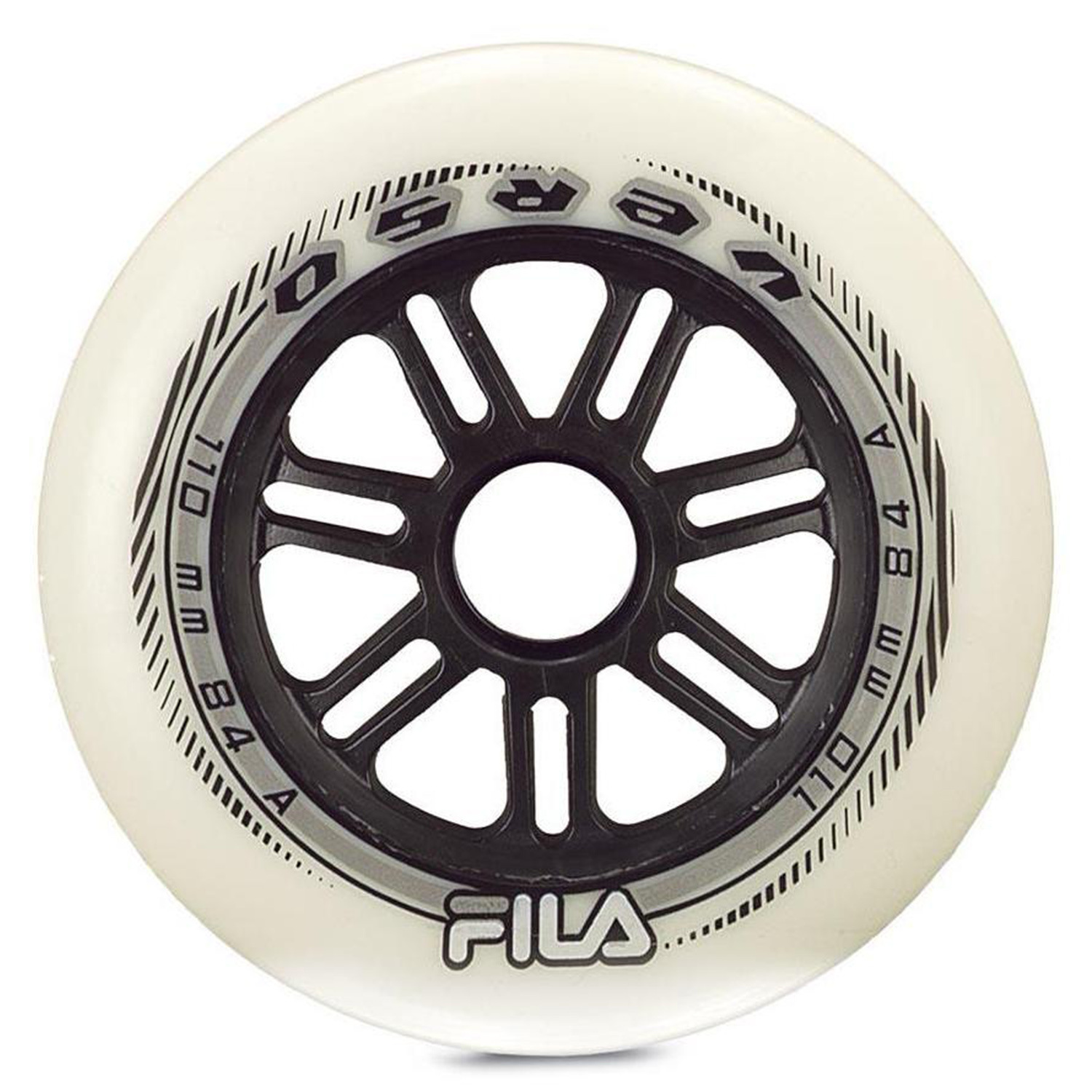 Комплект колёс для роликов Fila FILA wheels 100mm/84A 6 pack white