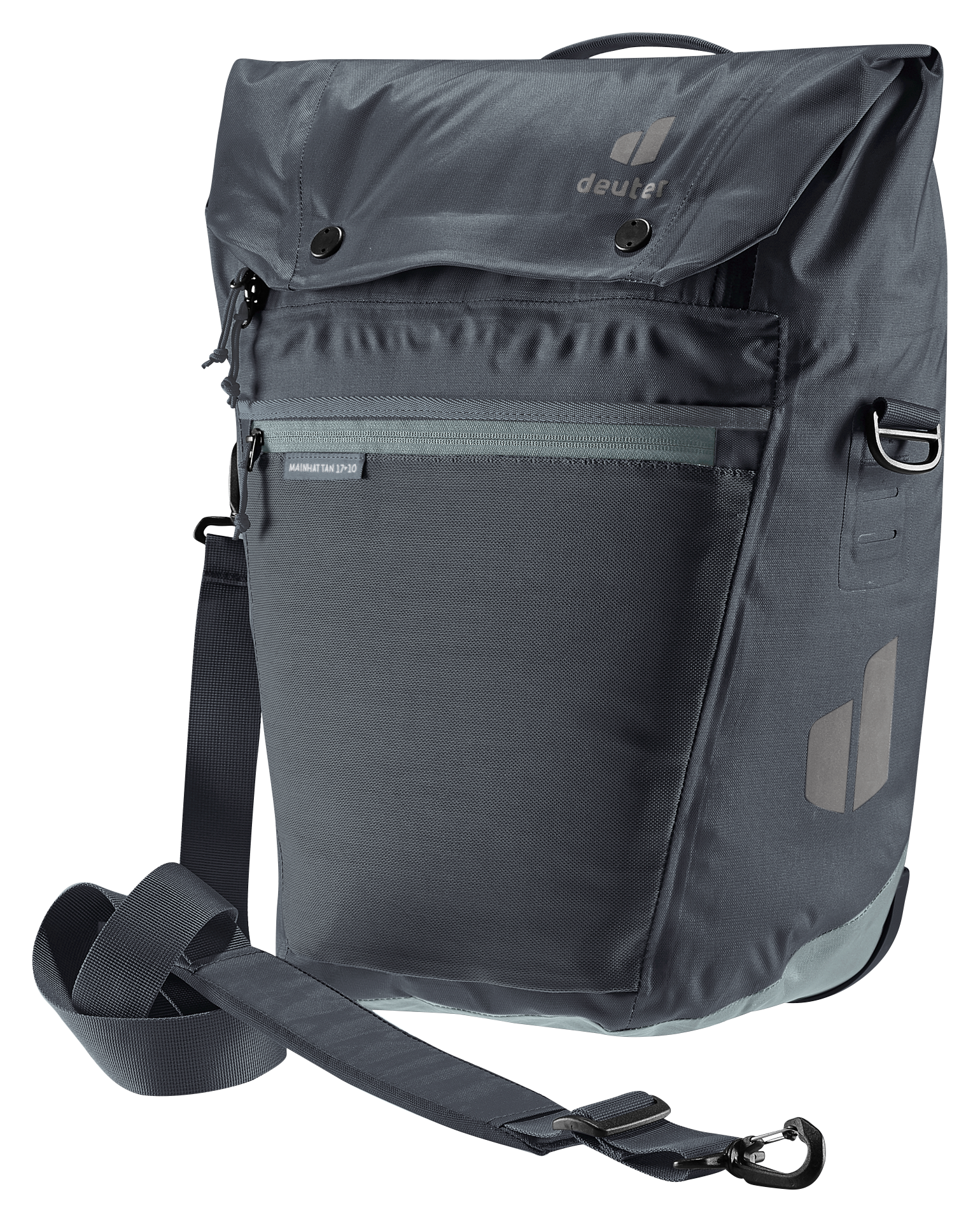 Сумка на велобагажник Deuter Mainhattan 17+10 Graphite-Shale