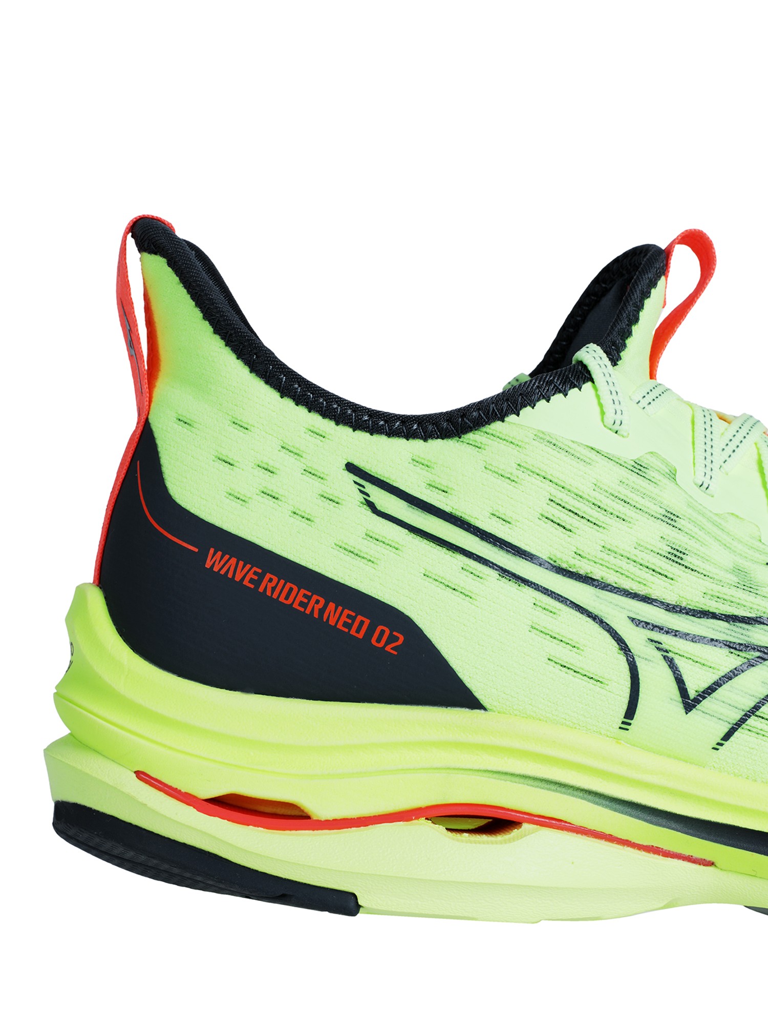 Mizuno Wave Rider Neo 2 Neo Lime Orion Blue Neon