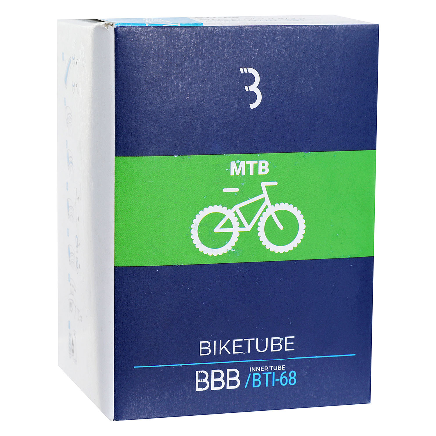 Велокамера BBB BikeTube 27,5x2,00/2,40 FV 33mm Black