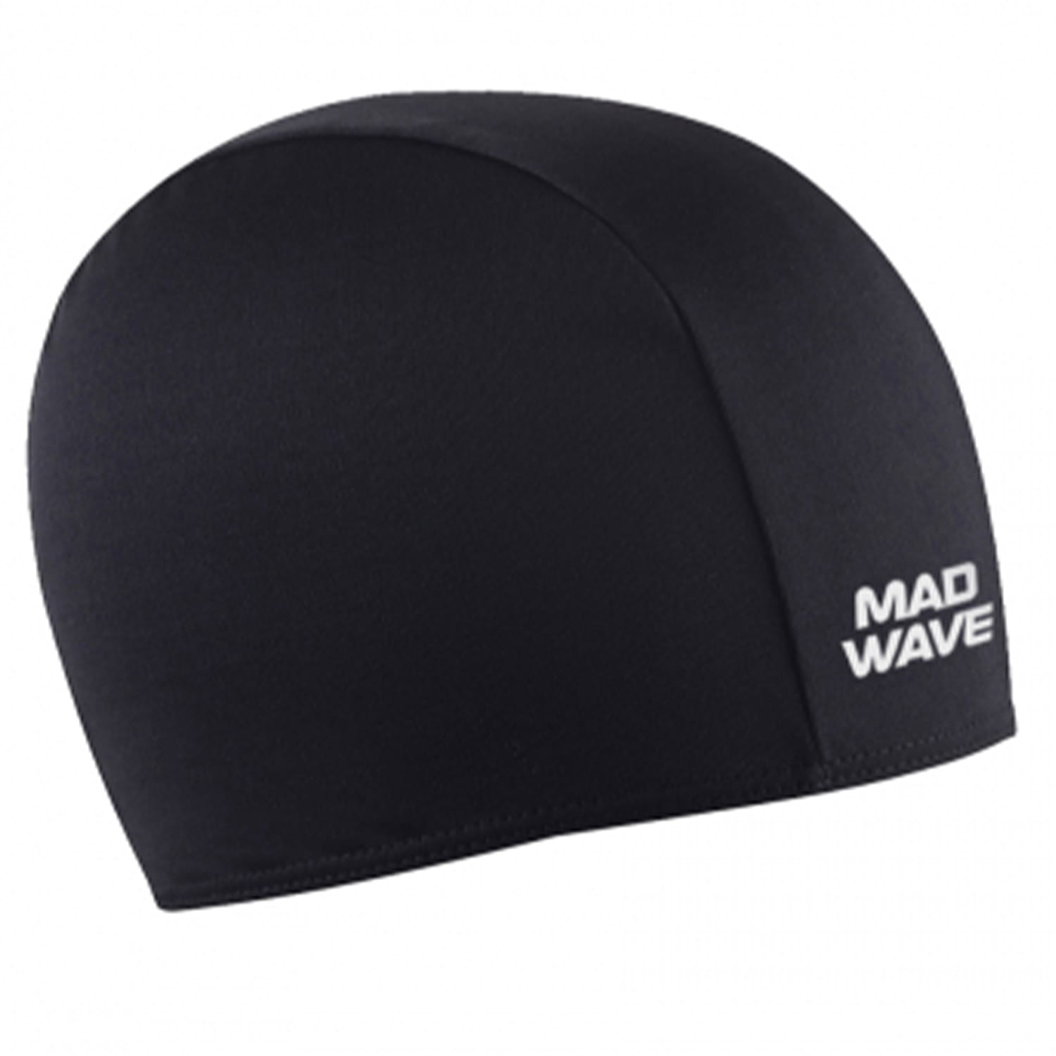 Шапочка для плавания MAD WAVE Poly II Black