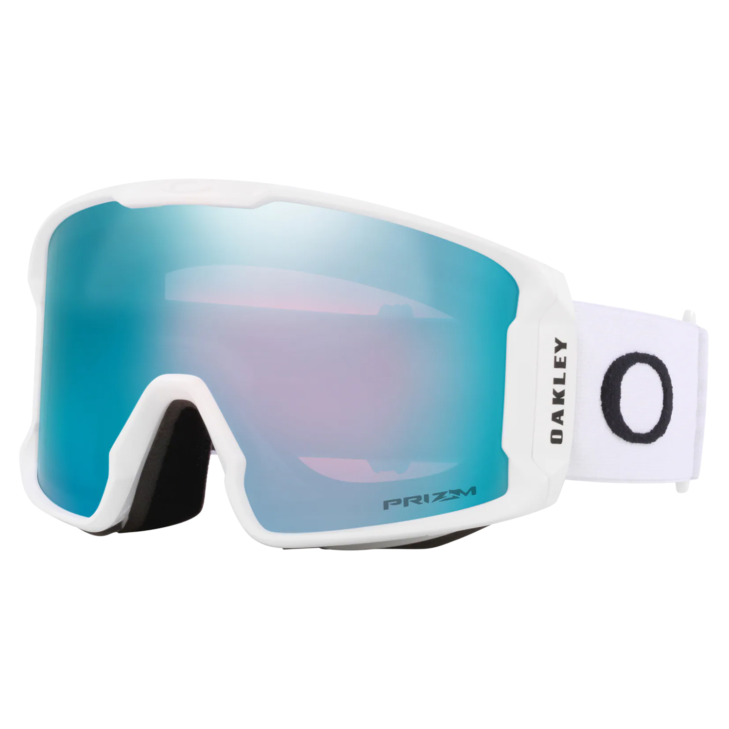 Маска горнолыжная OTG Oakley Line Miner Matte White Wprizmsapphgbl