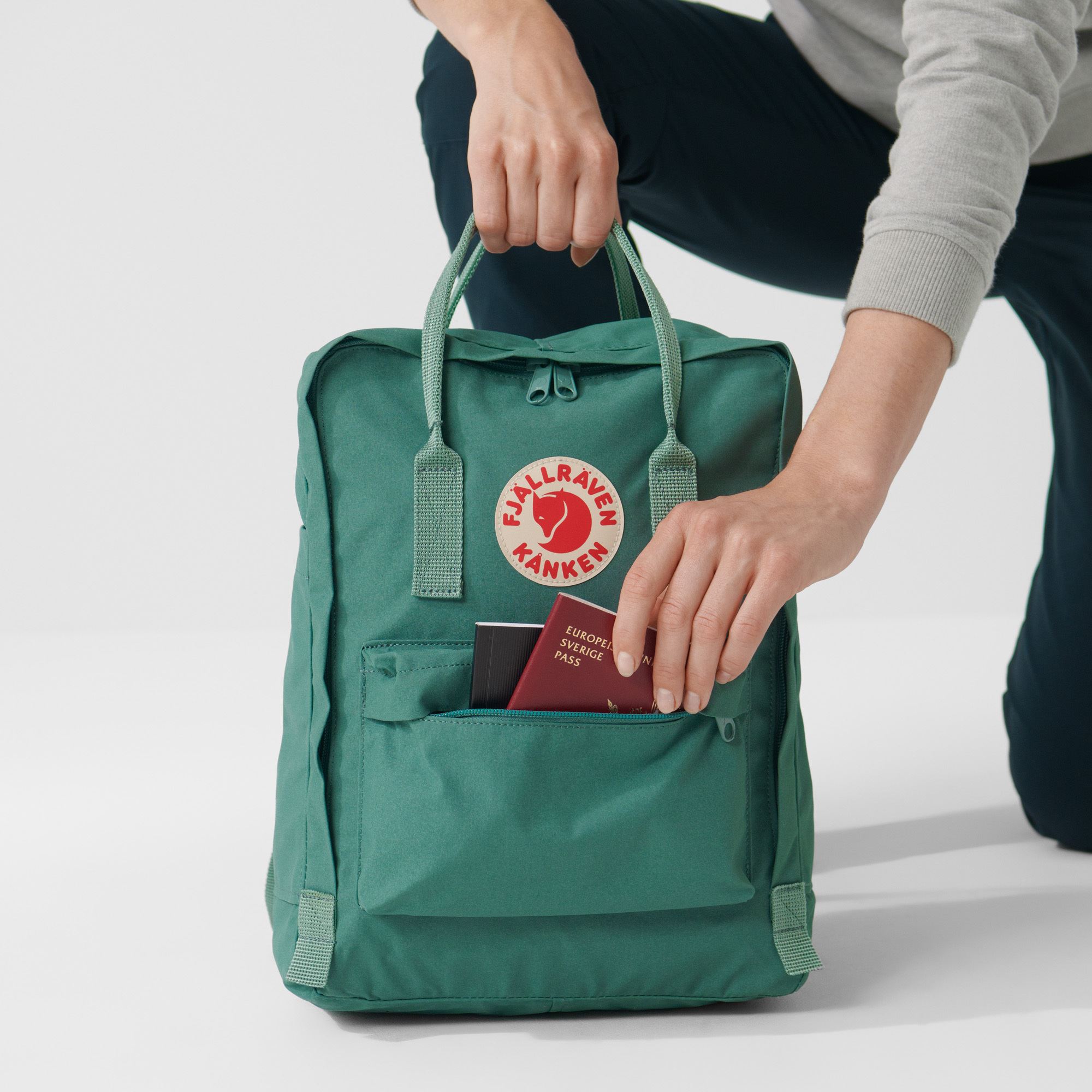 Fjallraven Kanken sold Backpack Fog