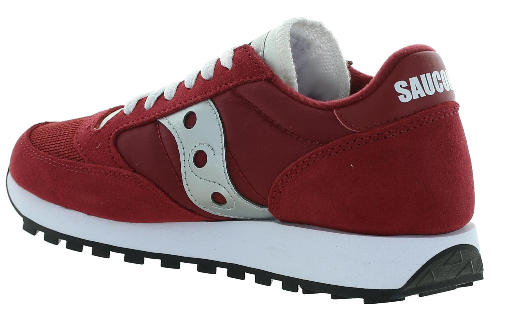 red saucony sneakers