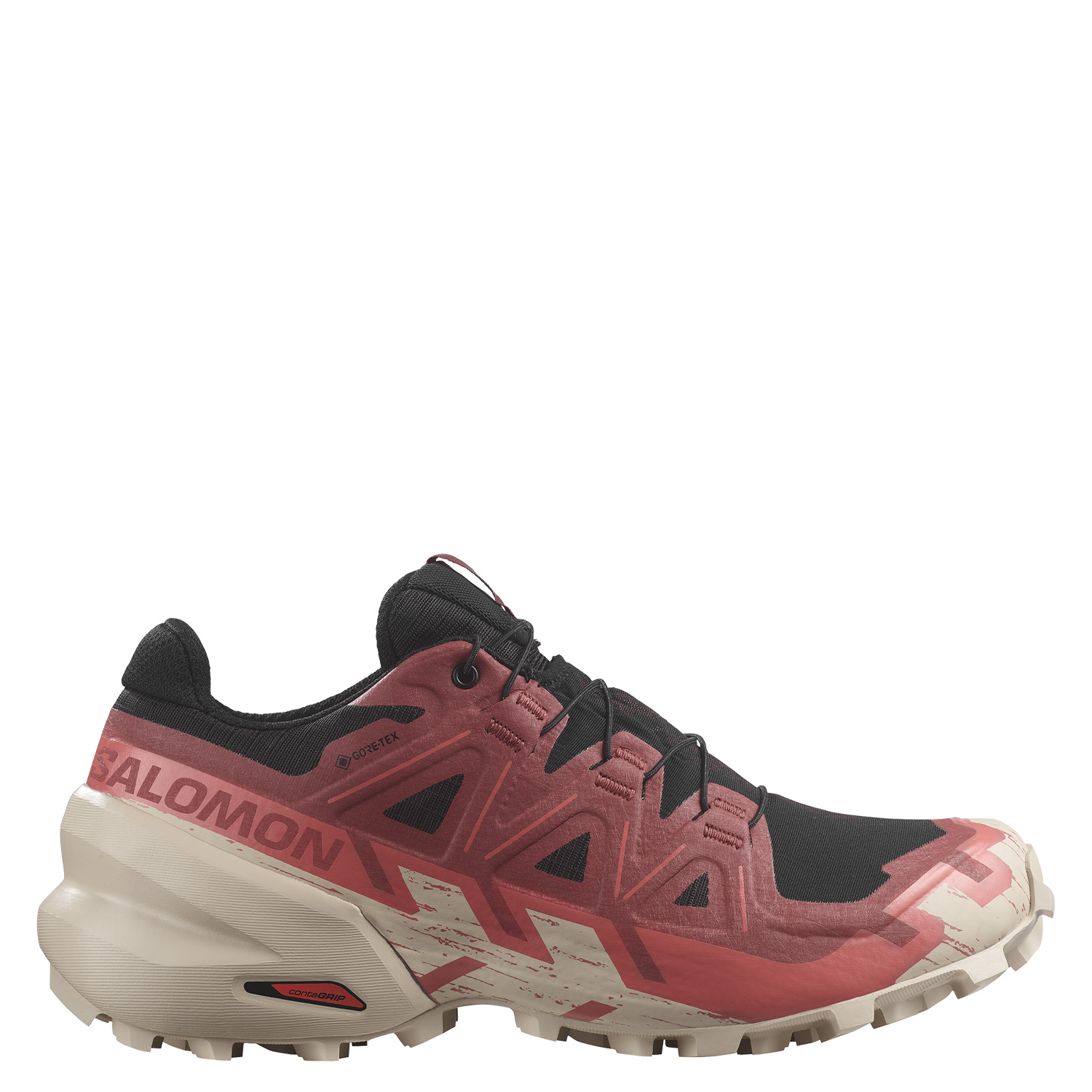 Кроссовки SALOMON Speedcross 6 GTX Black/Cohide/Faded Rose