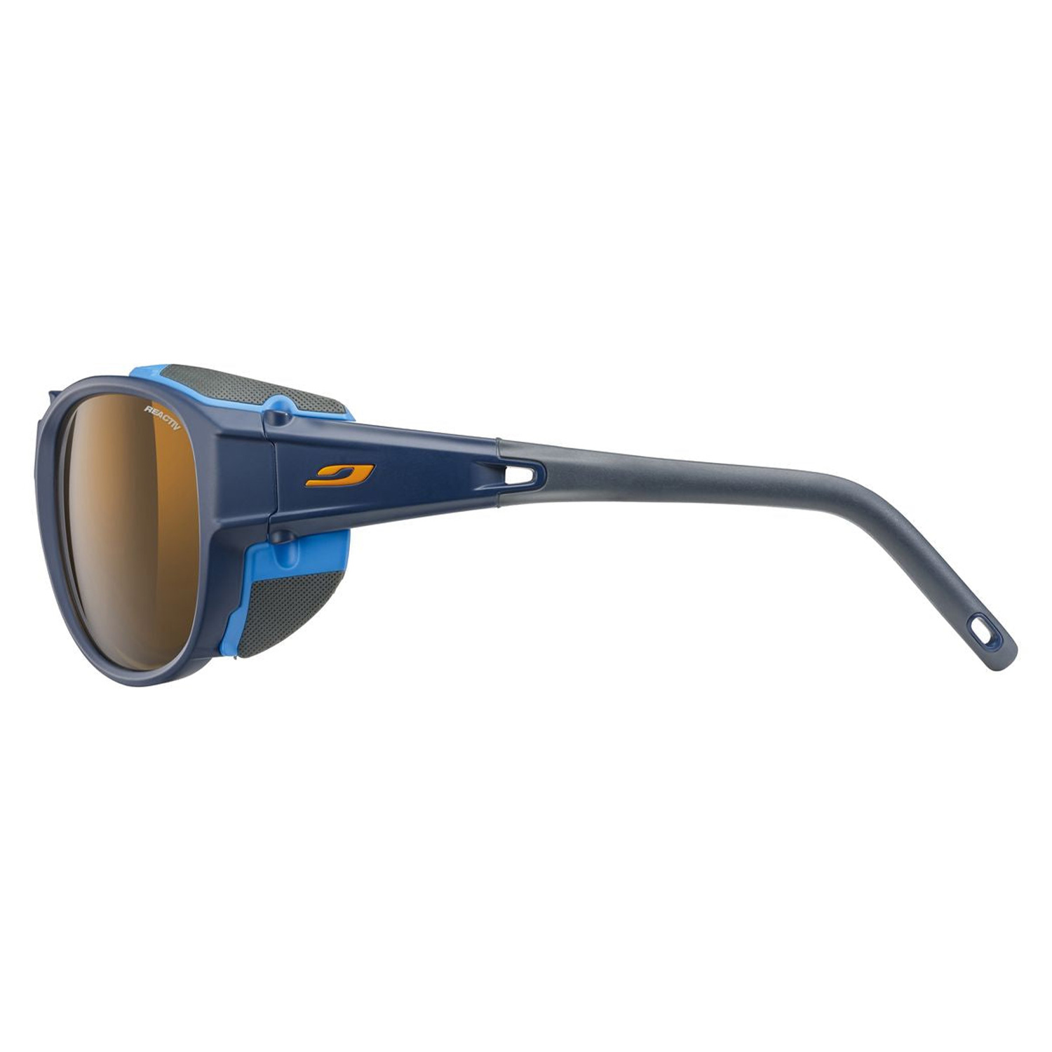 Очки солнцезащитные Julbo Explorer 2.0 Matte/Cyan Blue/Dark Blue/Reactiv S2-4 Polar/Brown