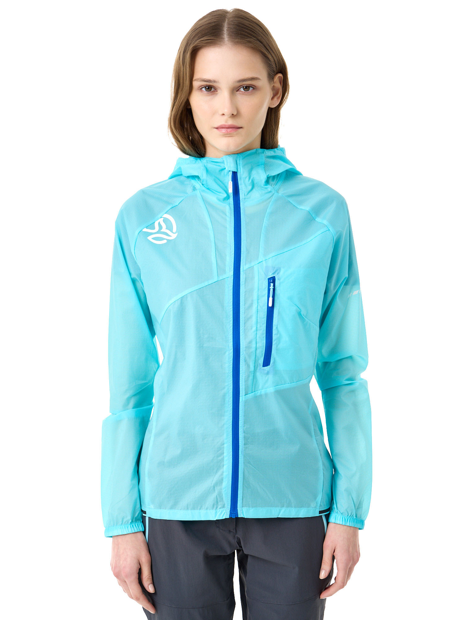 Куртка беговая Ternua Tailwind Tanager Turquoise