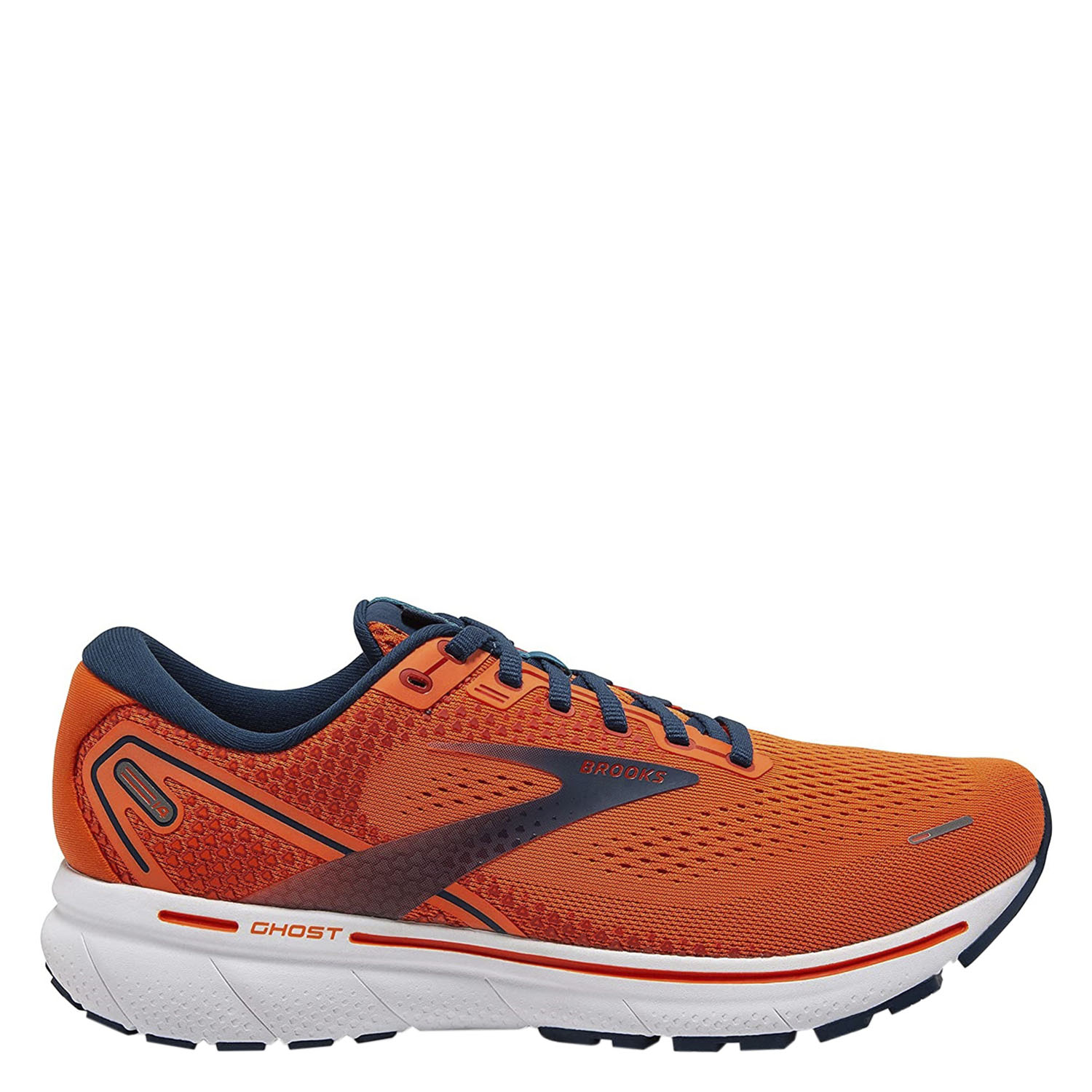 Кроссовки BROOKS Ghost 14 Orange/Titan/Flame