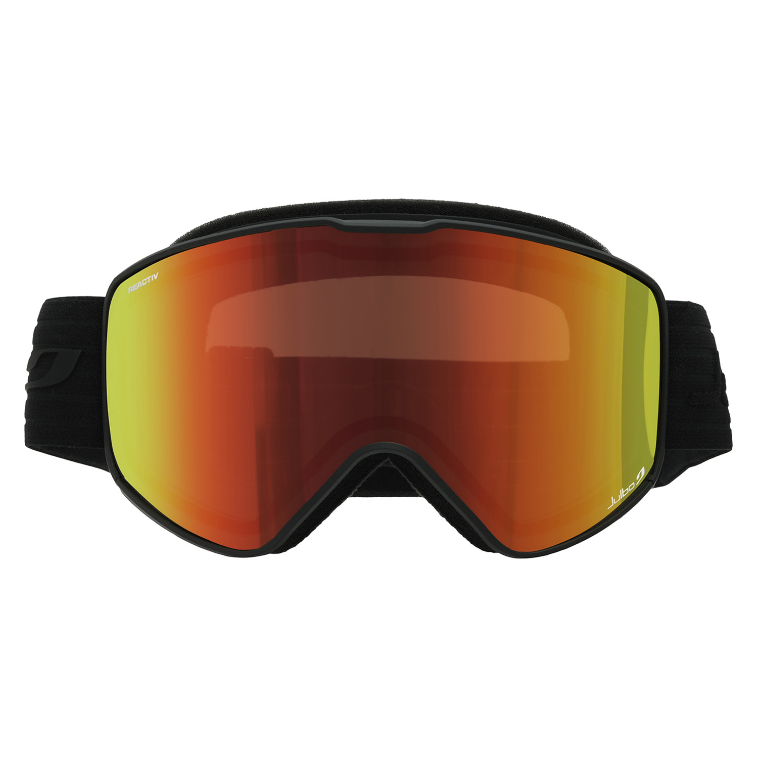 Маска горнолыжная Julbo Cyrius Black/Reactiv 2-3 Glare Control Flash Red