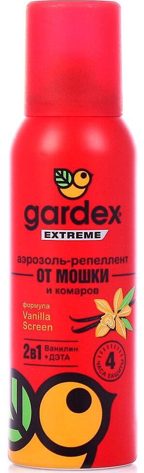 Аэрозоль от комаров Gardex Extreme 2 в 1, 100 мл.