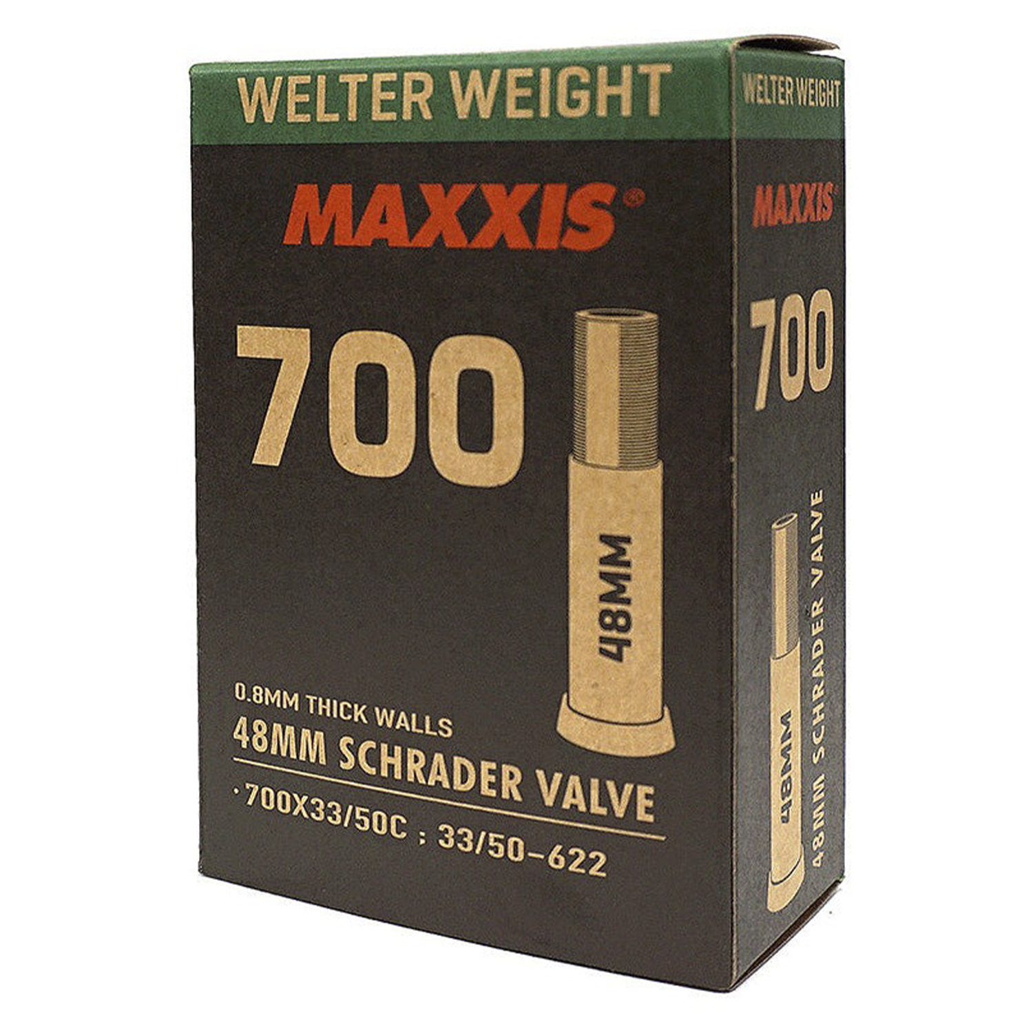 Велокамера Maxxis Welter Weight 700X33/50C Автониппель 48 мм