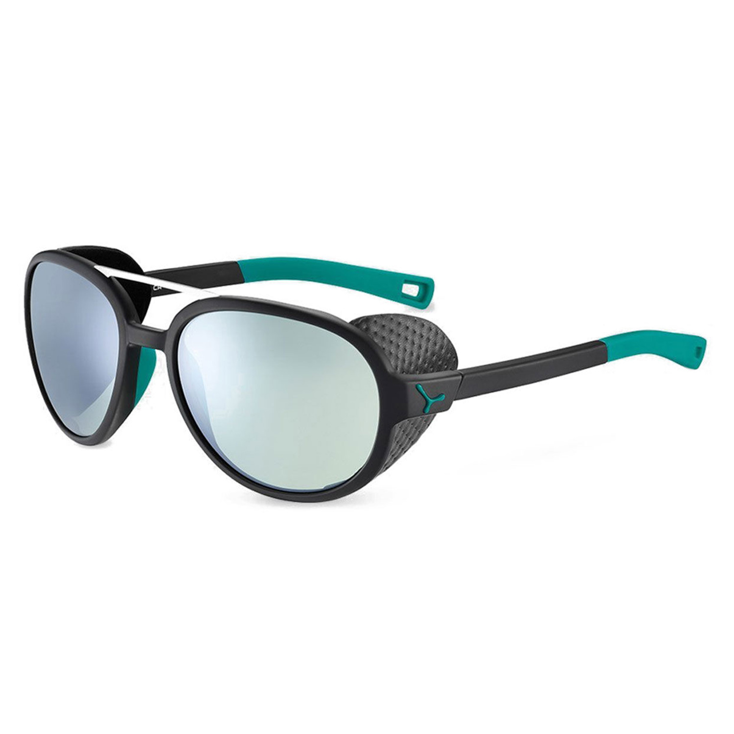 Очки солнцезащитные CEBE Summit Black Teal Matte-Zone Vario Green/Silver AF