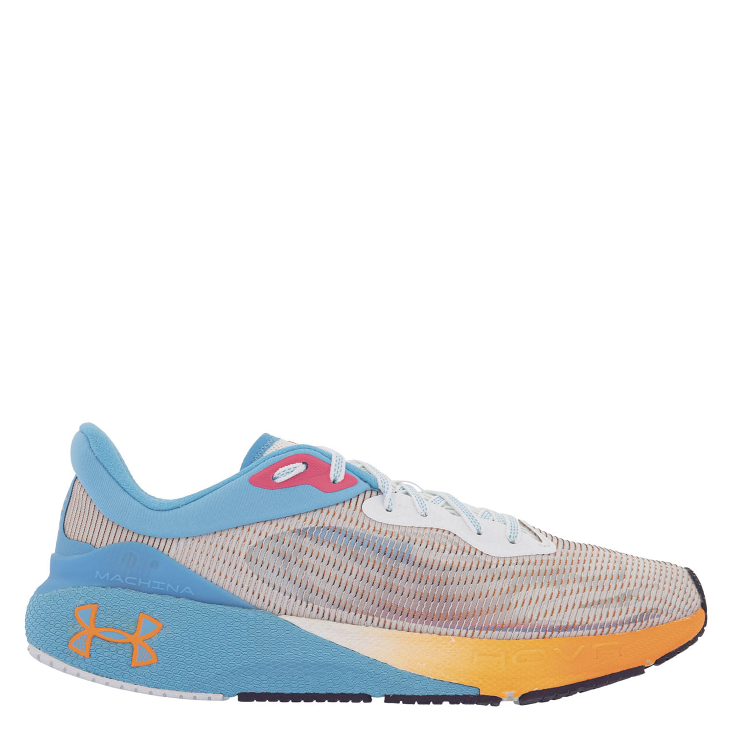 Кроссовки Under Armour Hovr Machina Breeze Blue Surf/White/Orange Blast