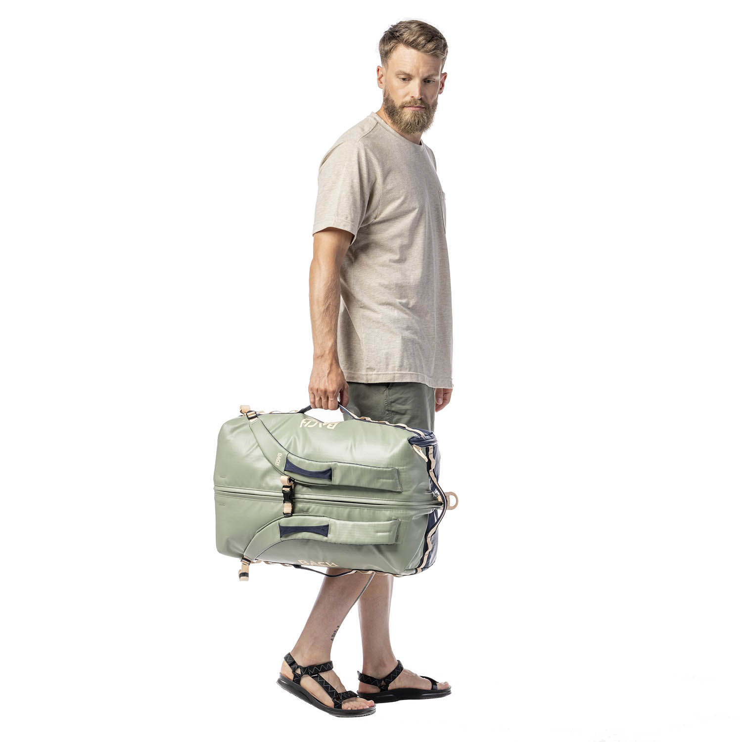 Сумка дорожная BACH Duffel Dr. Expedition 40 Sample Sage Green/Midnight Blue