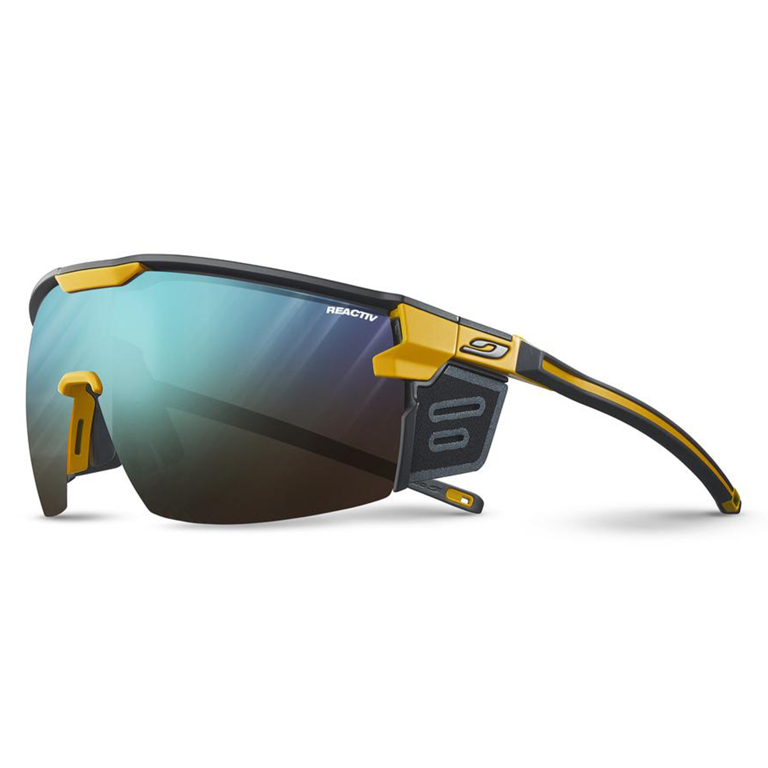 Очки солнцезащитные Julbo Ultimate Cover Yellow/Black/Reactiv S2-4/Yellow/Brown/Blue Flash