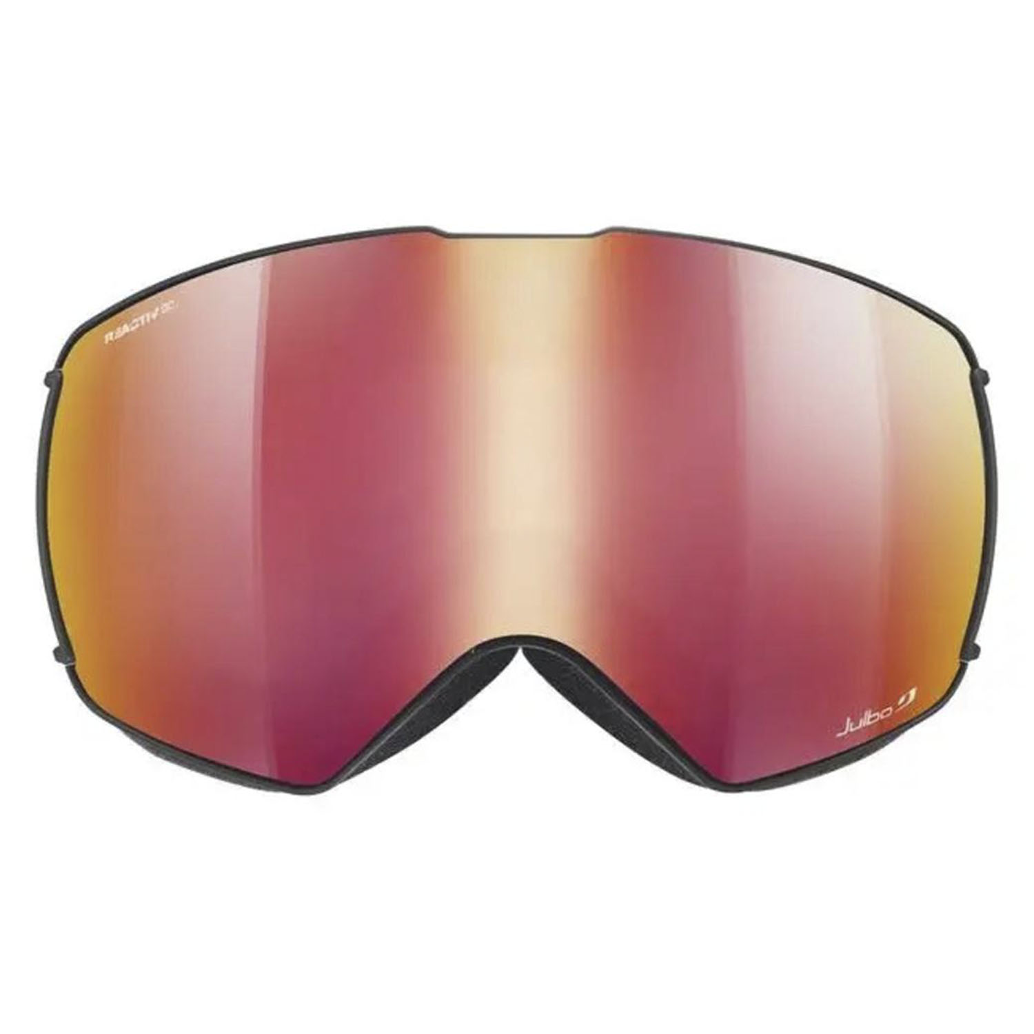 Маска горнолыжная Julbo Lightyear Black-Grey/Reactiv 2-3 Glare Control Flash Red