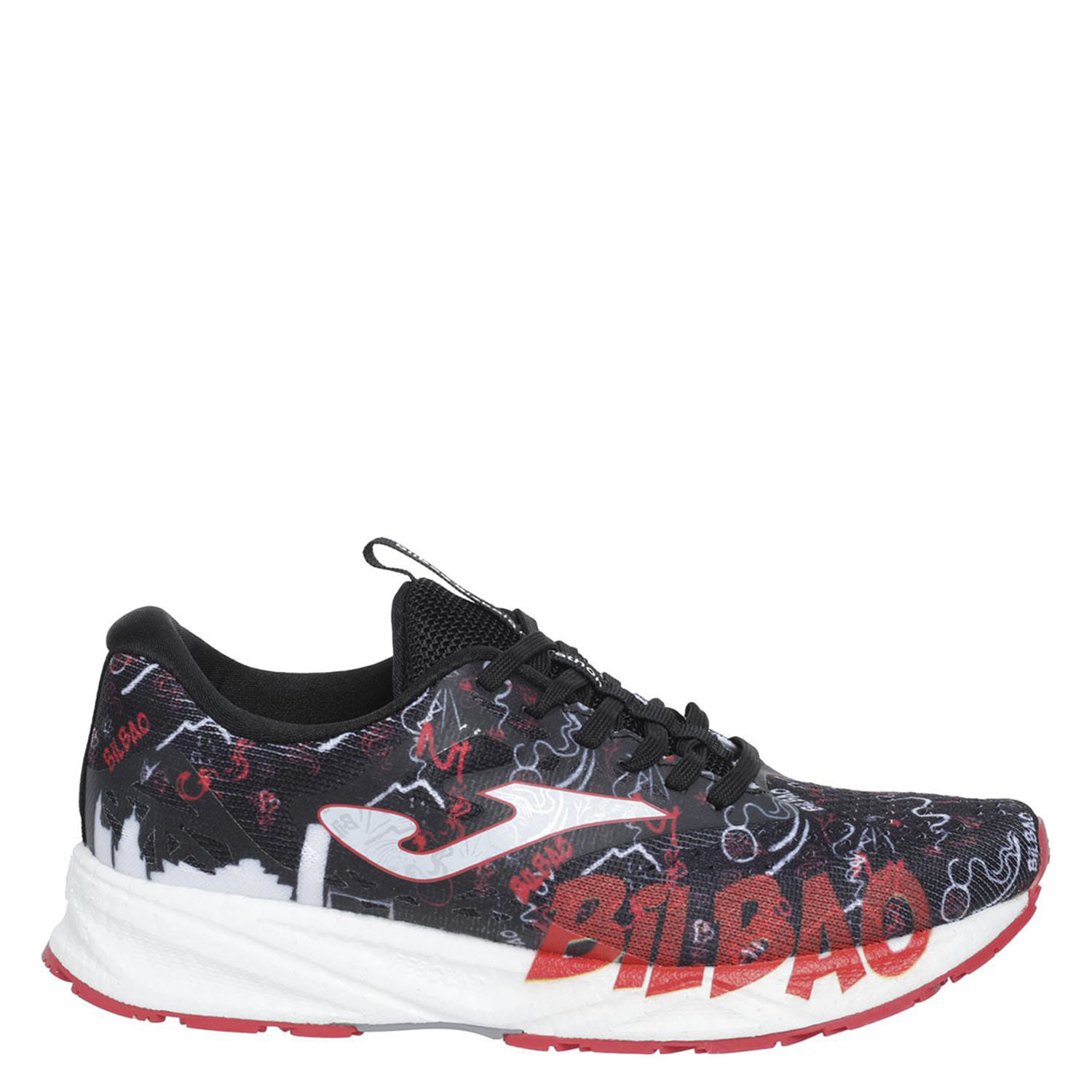 Кроссовки Joma Bilbao Lady Negro Rojo