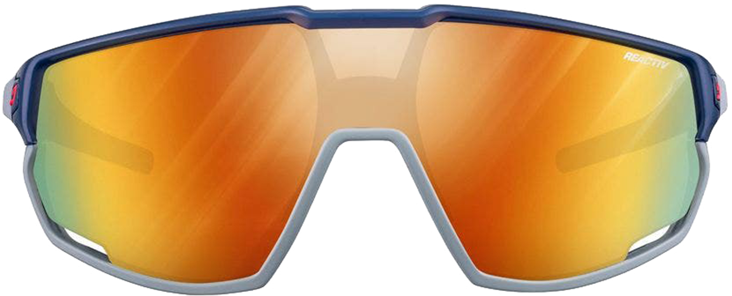 Очки солнцезащитные Julbo Rush Blue/Gray/Reactiv 1-3 LAF/Yellow/Brown/Multilayer Red