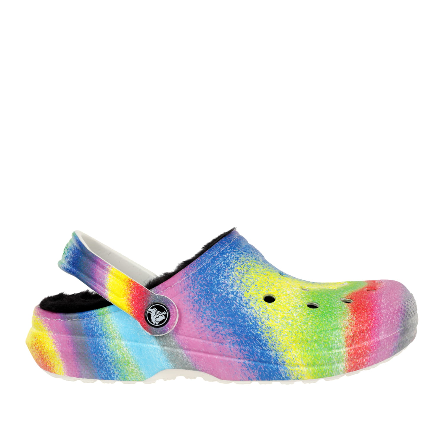 Сандалии Crocs Classic Lined Spray Dye Clog White/Multi