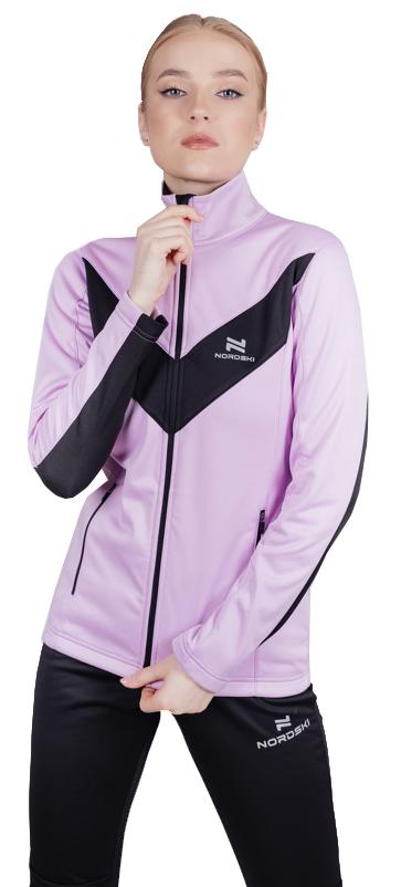 Куртка беговая Nordski BASE W Orchid/Black