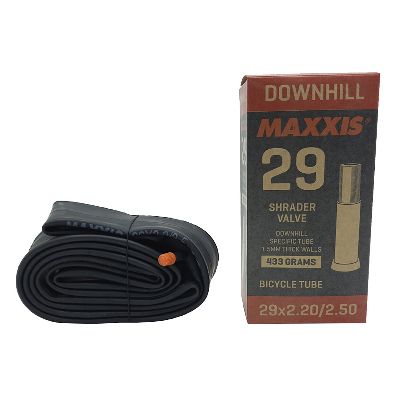 Велокамера Maxxis Downhill 29X2.2/2.5 1.5mm Автониппель