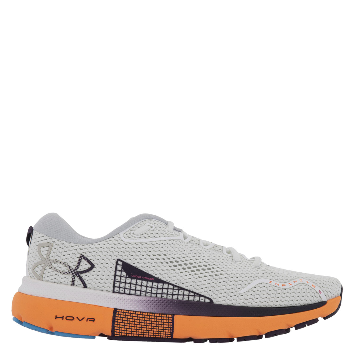 Кроссовки Under Armour Hovr Infinite 5 White/Orange Blast/Tux Purple