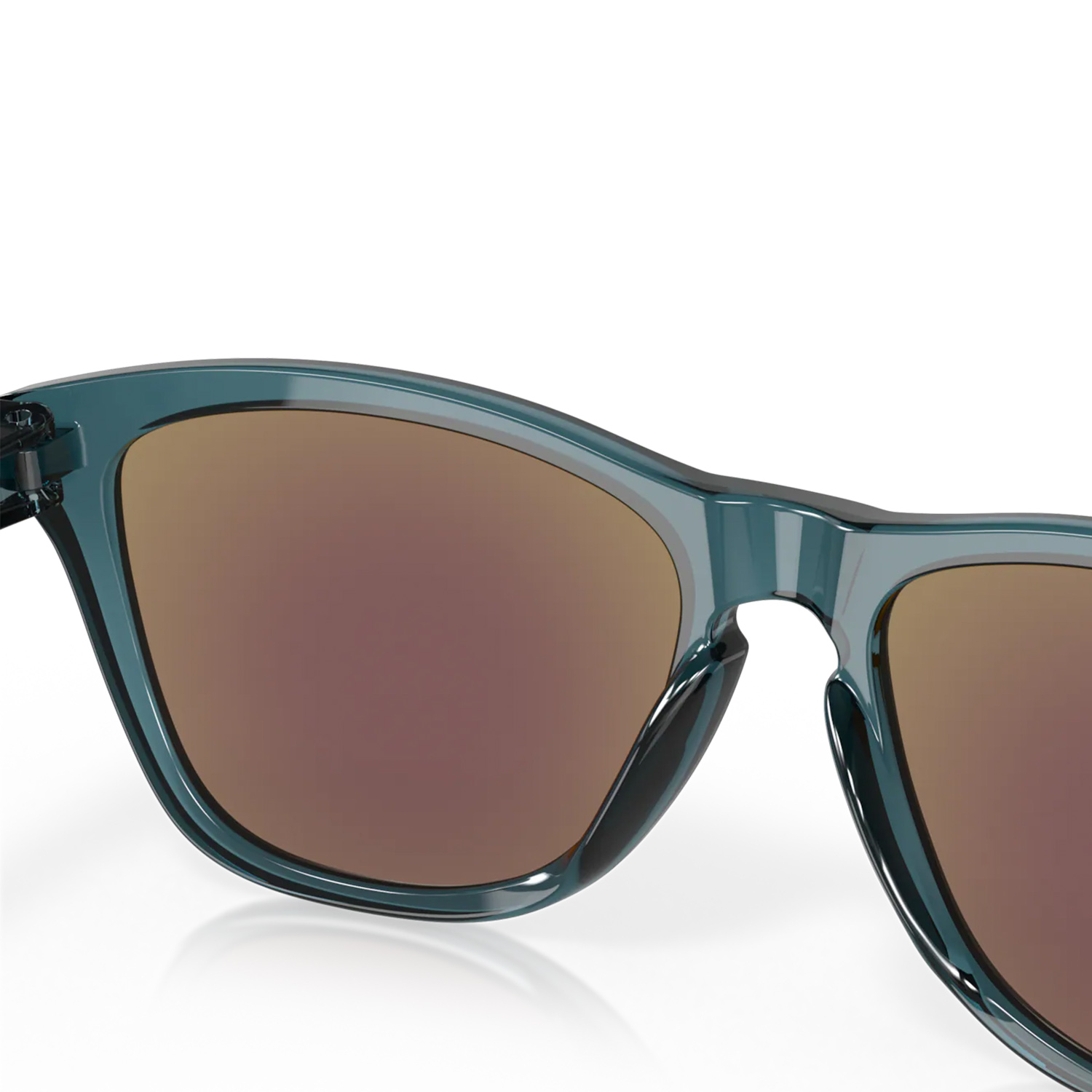 Очки солнцезащитные Oakley Frogskins Crystal Black/Prizm Sapphire Iridium Polarized