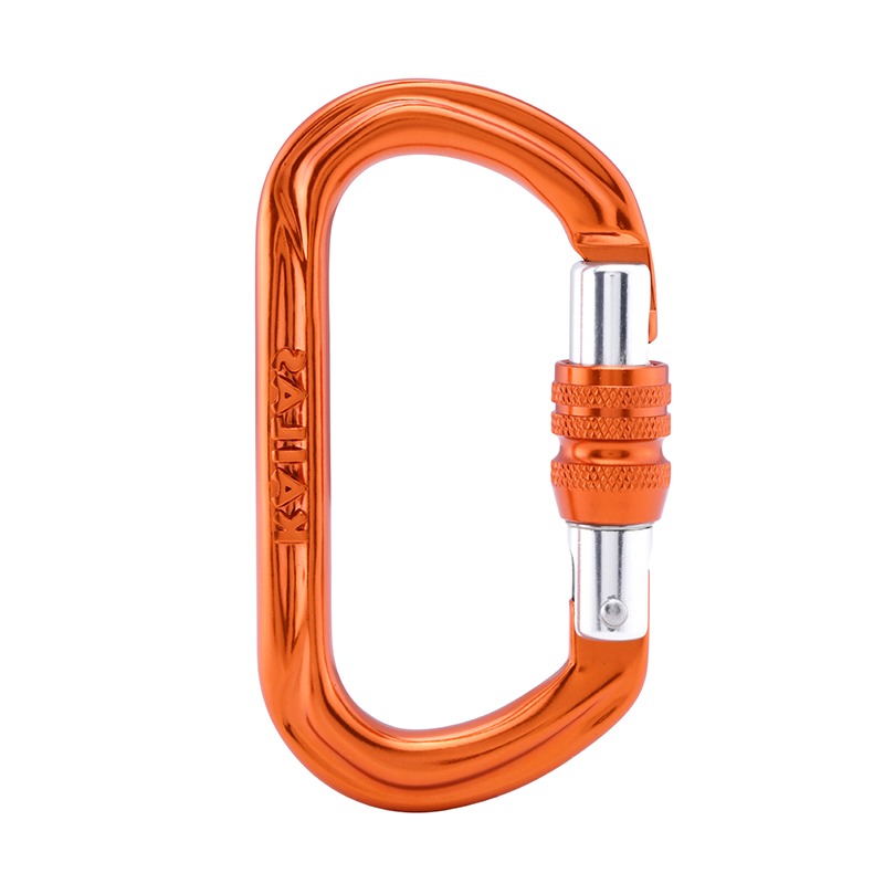 Карабин Kailas Obbo Screw Gate Connector Orange Red