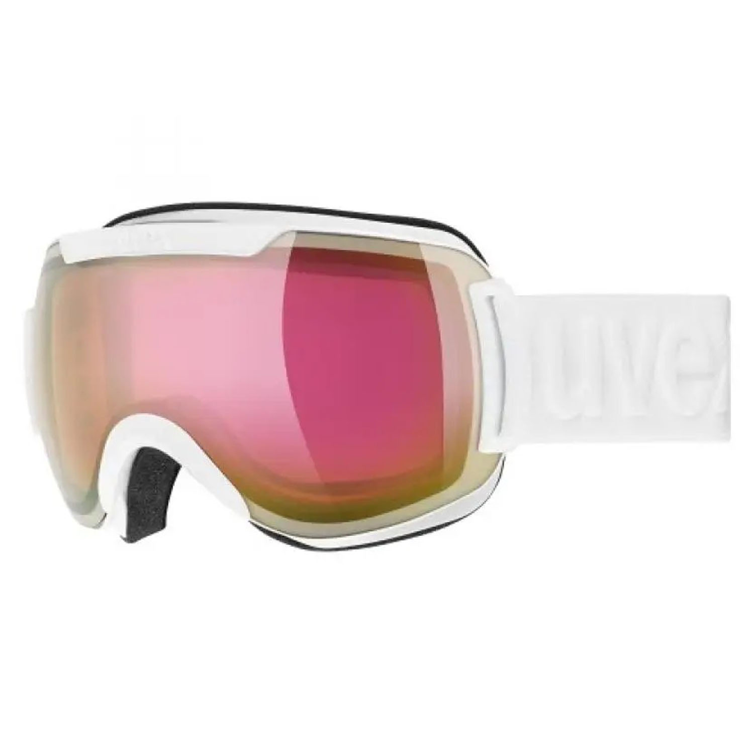 Маска горнолыжная UVEX Downhill 2000 FM S2 White Dl/Pink-Rose