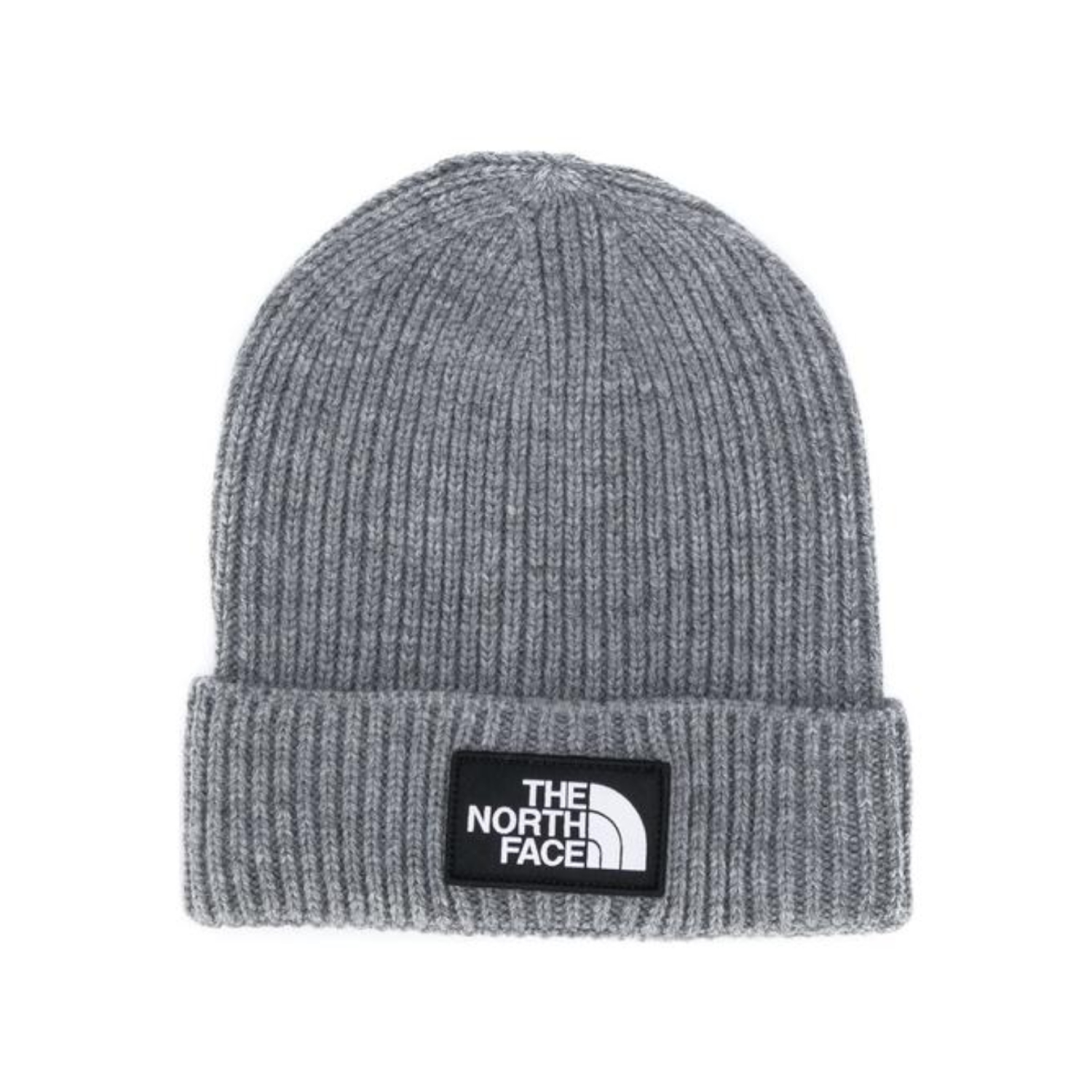 The north face logo clearance box cuffed beanie hat