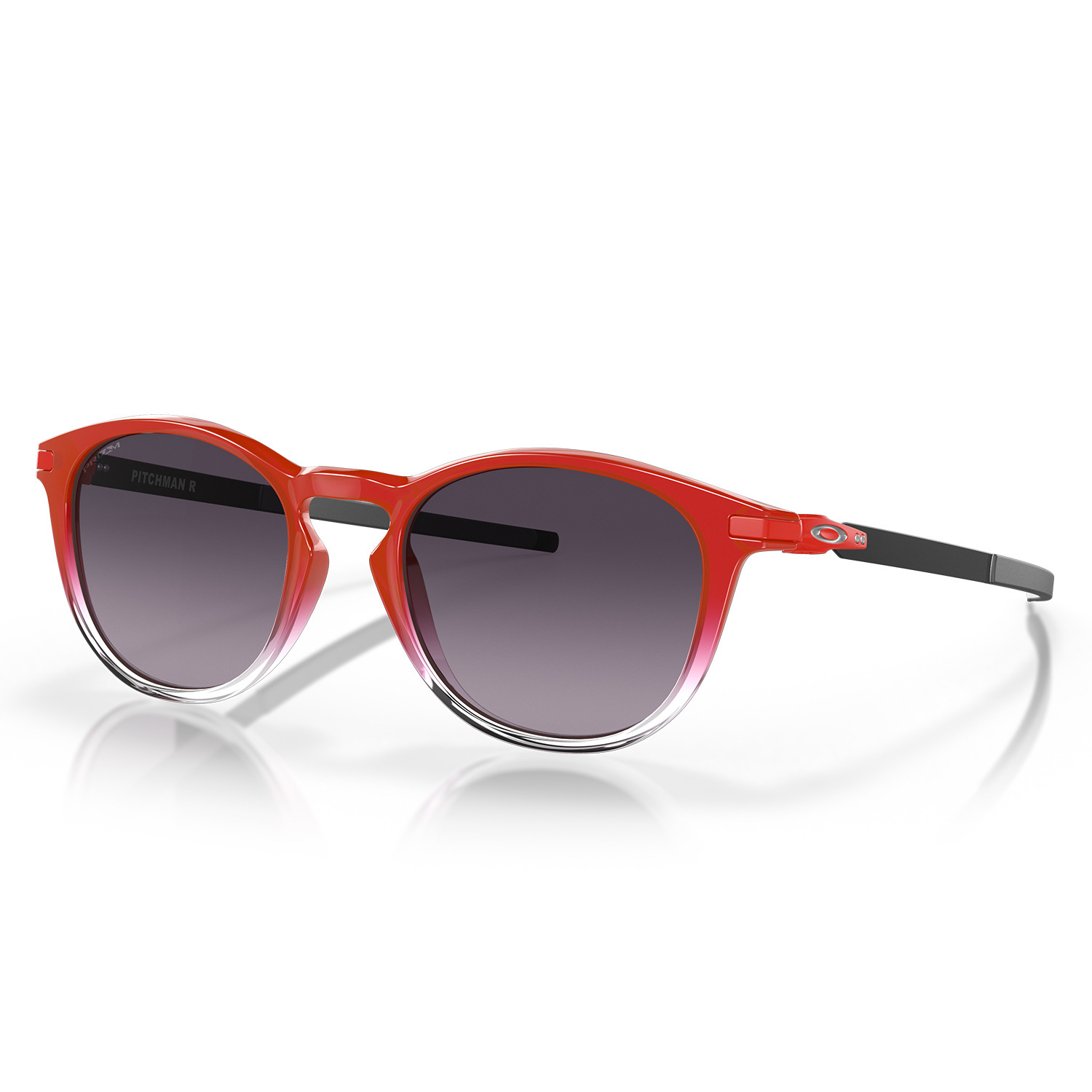 Oakley Pitchman R Red Fade Prizm Grey Gradient