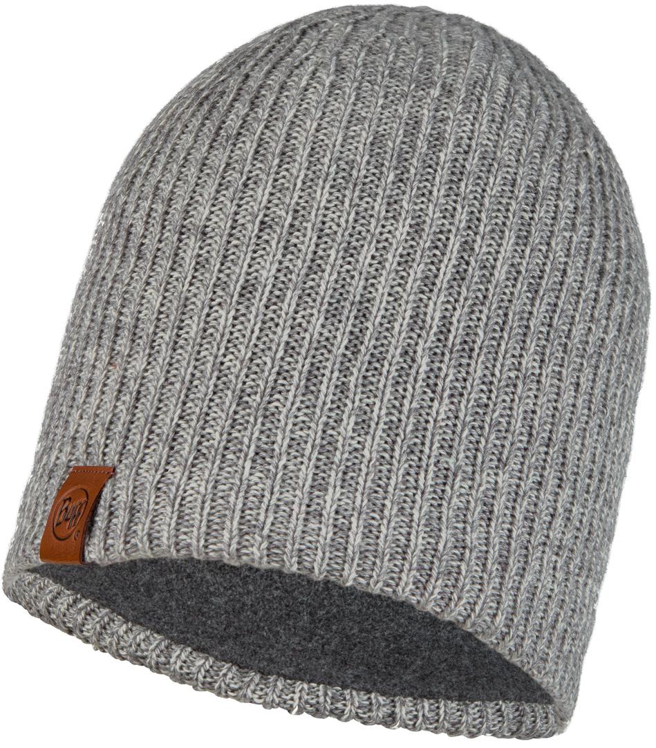 grey fleece hat