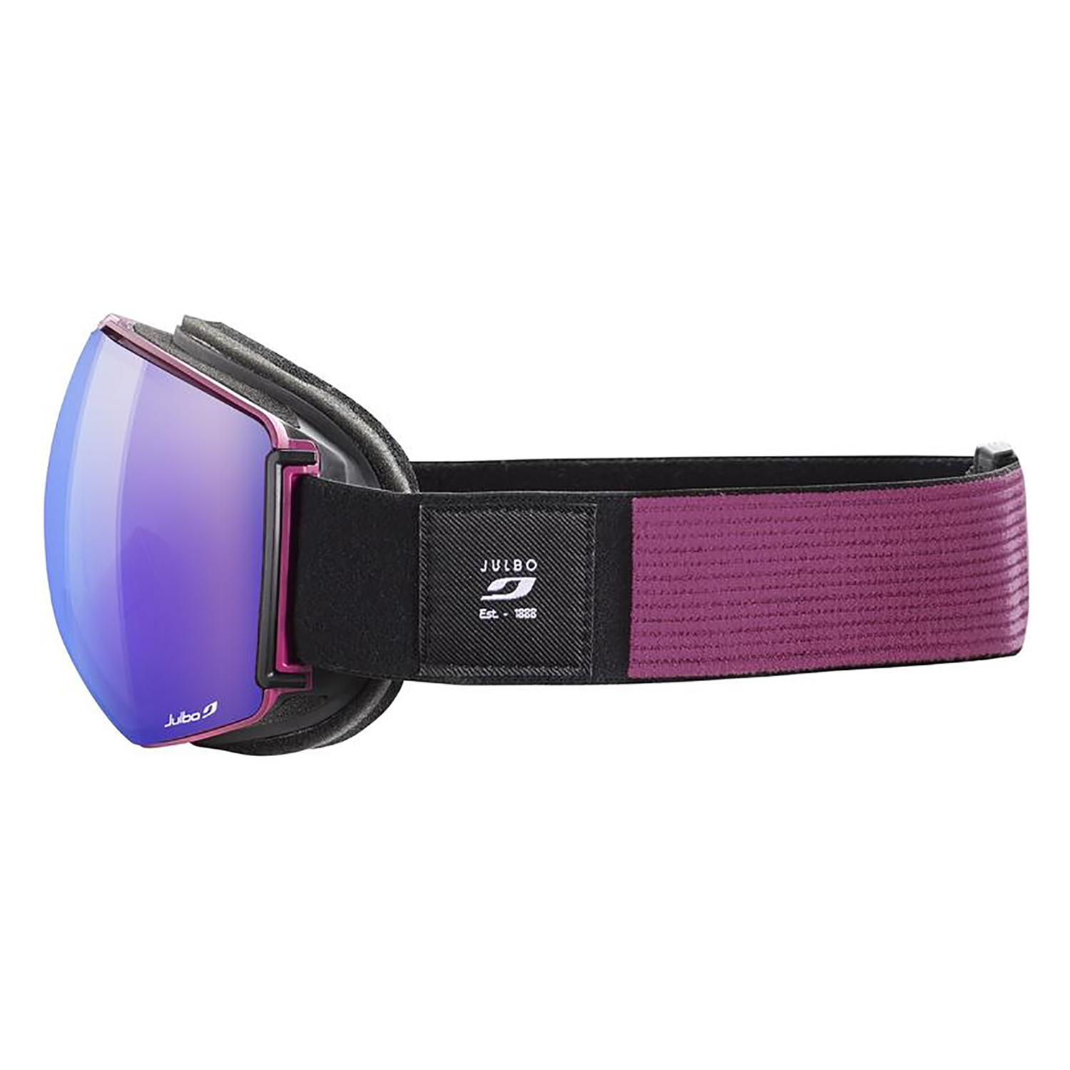 Маска горнолыжная Julbo Light Year Reactiv S1-3 Black/Purple/Blue Flash